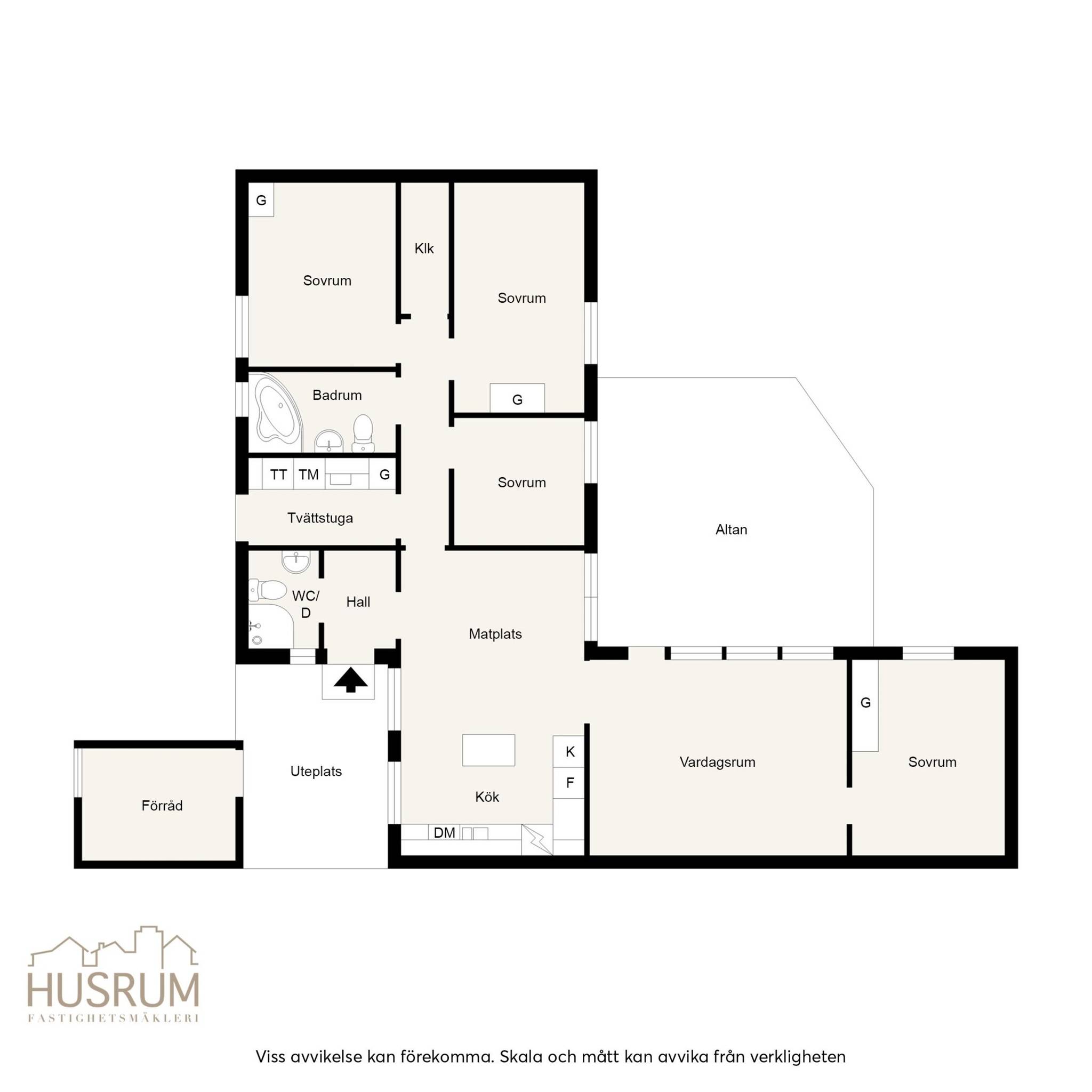 5 rum Radhus på Ananasstigen 3 Slagsta Eskilstuna kommun - bild 38