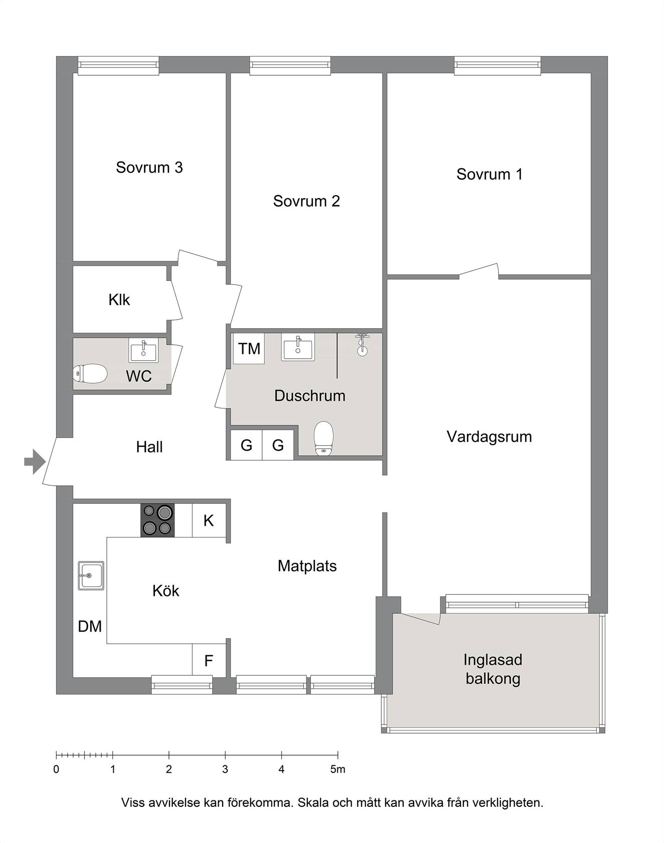 4 rum Lägenhet på Aspnäsvägen 30 Jakobsberg Järfälla kommun - bild 17