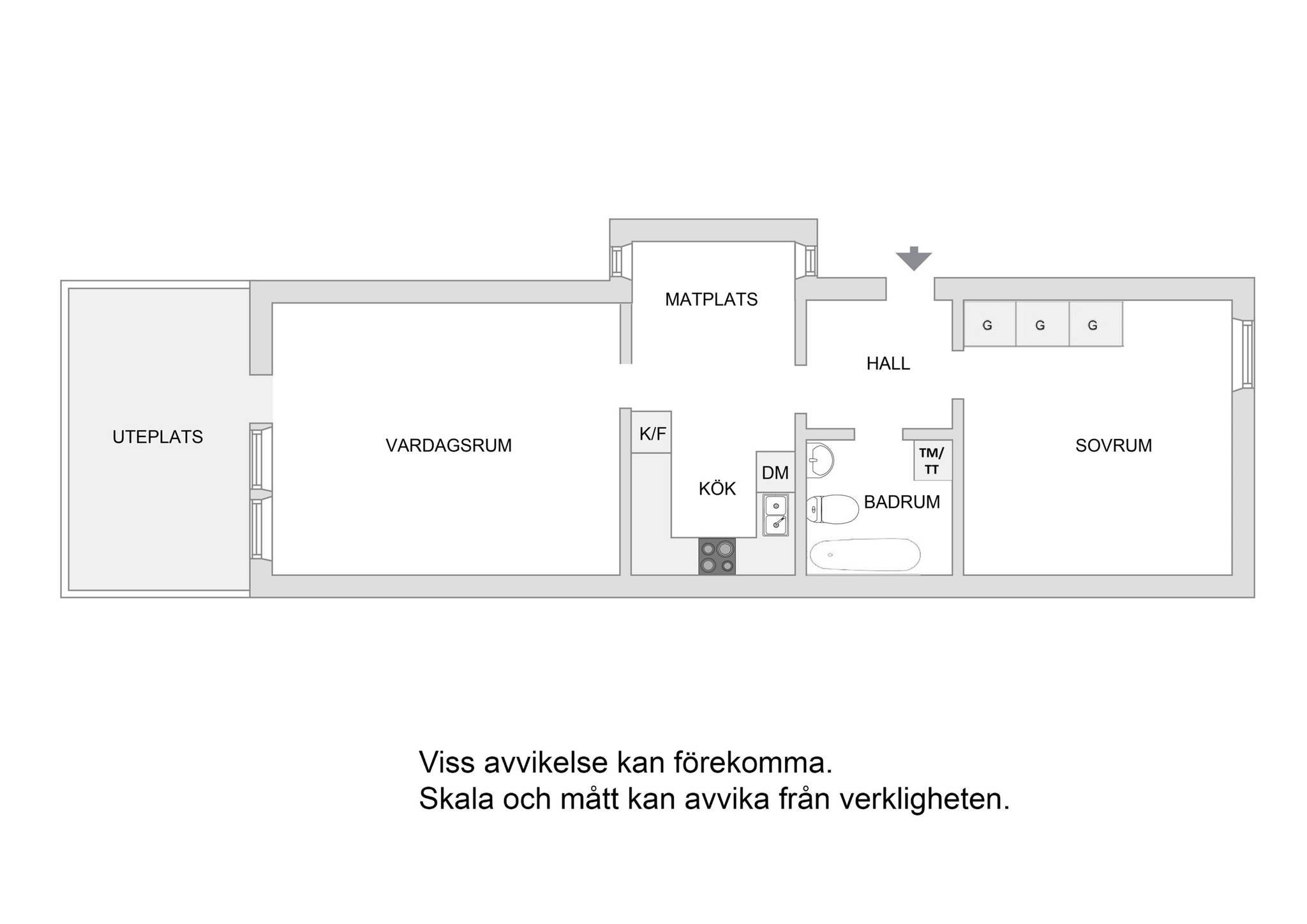 2 rum Lägenhet på Nykarlebygatan 35 Akalla Trädgårdsstad Stockholms kommun - bild 22