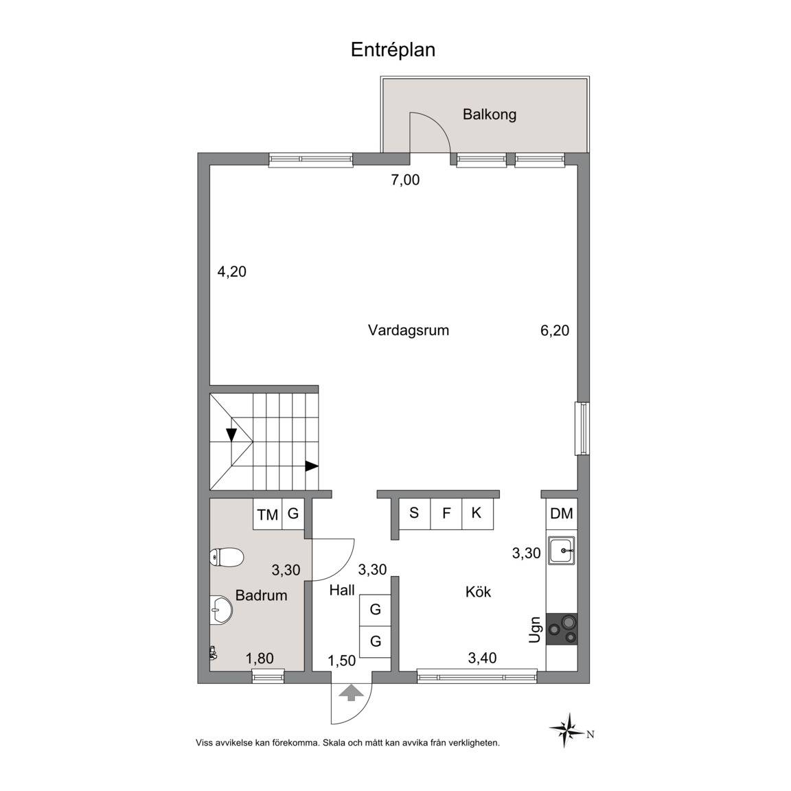 5 rum Radhus på Eklövsvägen 212 Lerum - Rydsberg Lerums kommun - bild 36