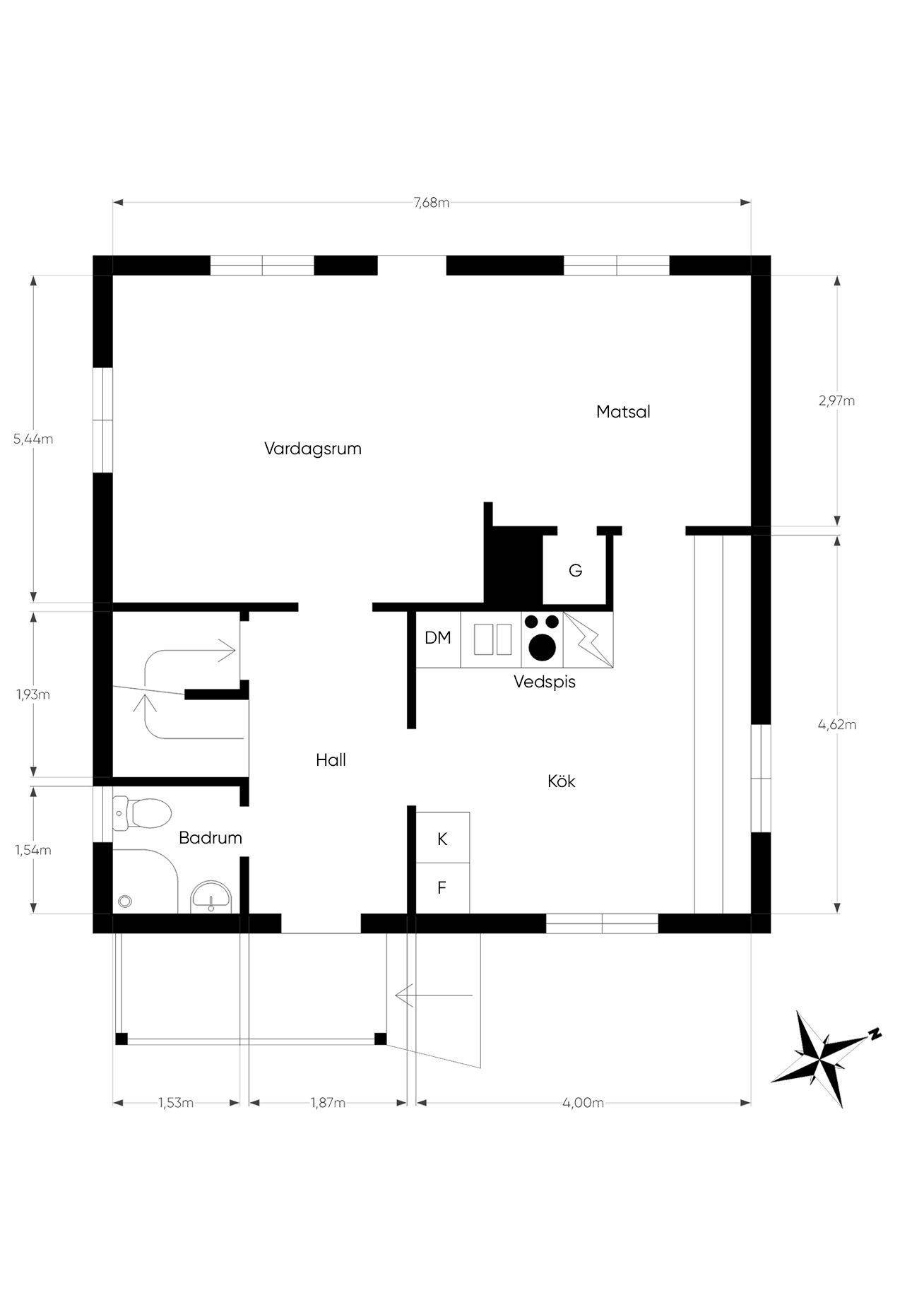 4 rum Villa på Hässleåsvägen 8 Godegård Motala kommun - bild 28