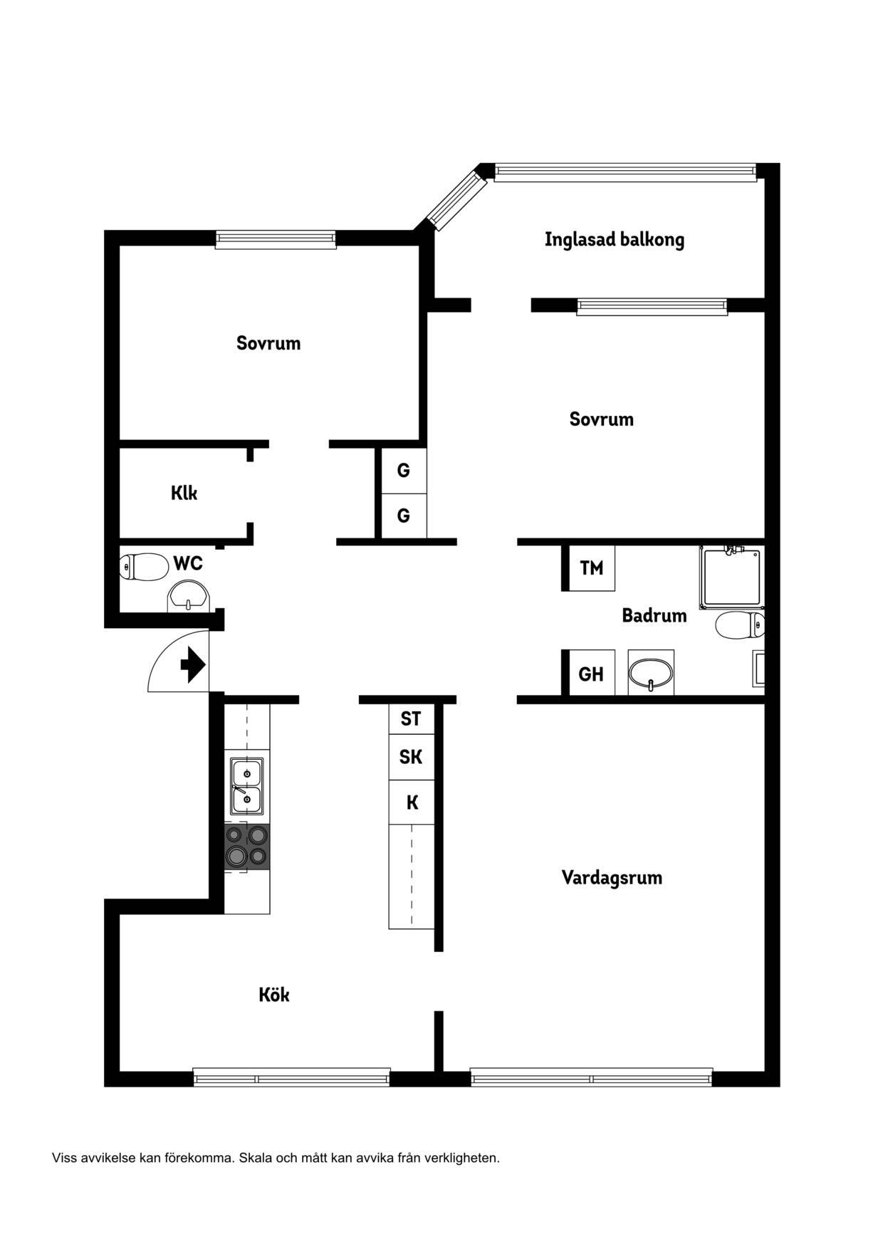 3 rum Lägenhet på Lingonstigen 38 Kallkällan Luleå kommun - bild 16
