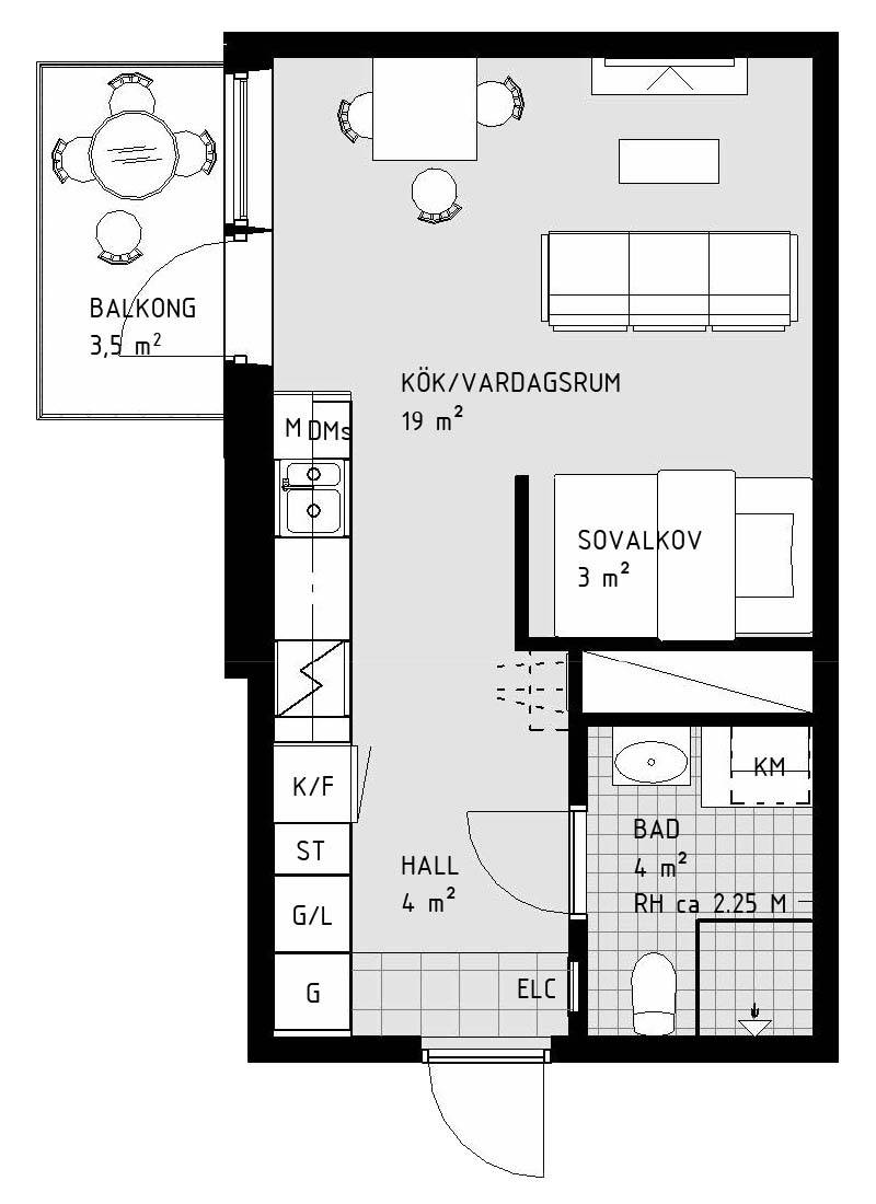 1 rum Lägenhet på Mobilgatan 4A Telefonplan Stockholms kommun - bild 11