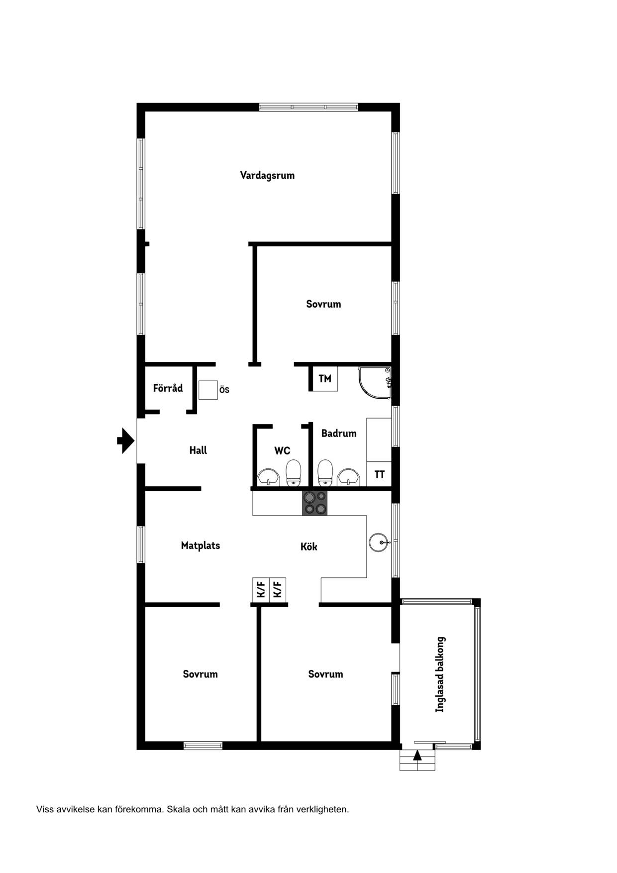 4 rum Villa på Balettvägen 7 Bjästa Örnsköldsviks kommun - bild 31