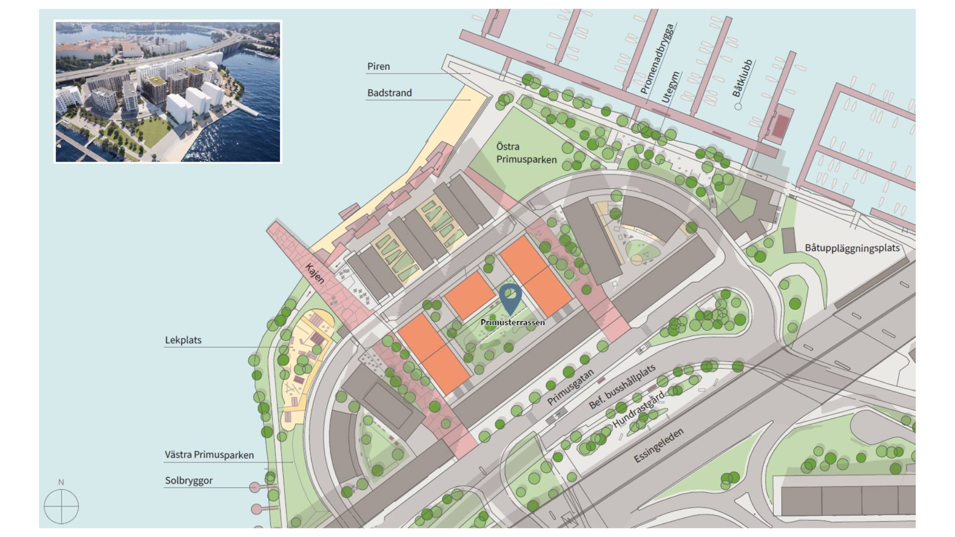 2 rum Lägenhet på Primustorget 10 Lilla Essingen Stockholms kommun - bild 9