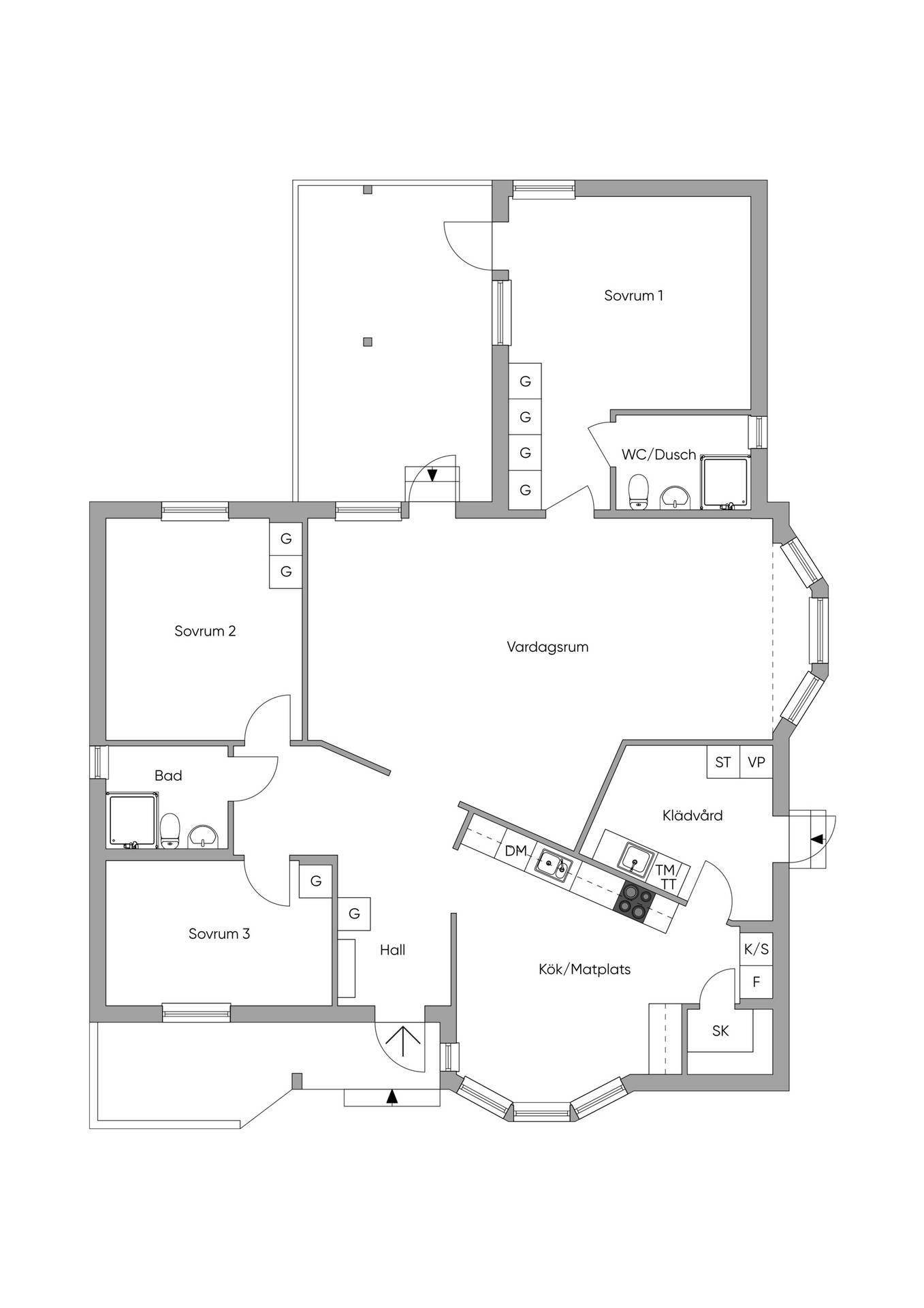 4 rum Villa på Knaplabacken 5 Karlskrona Karlskrona kommun - bild 19
