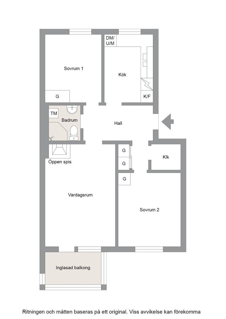 3 rum Lägenhet på Fridhemsgatan 33A Östermalm Sundsvalls kommun - bild 21