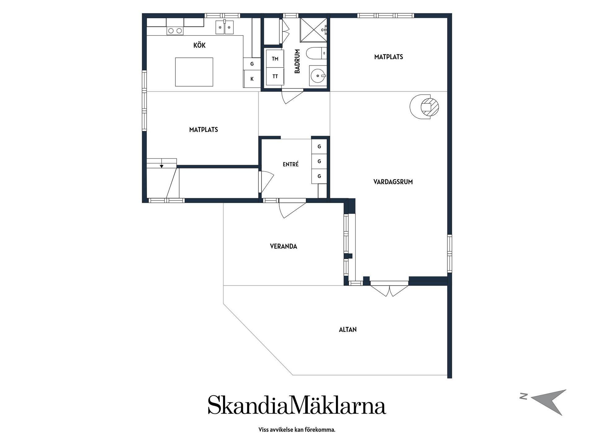 6 rum Villa på Lekgränd 2 Mariefred Stadsparken Strängnäs kommun - bild 76