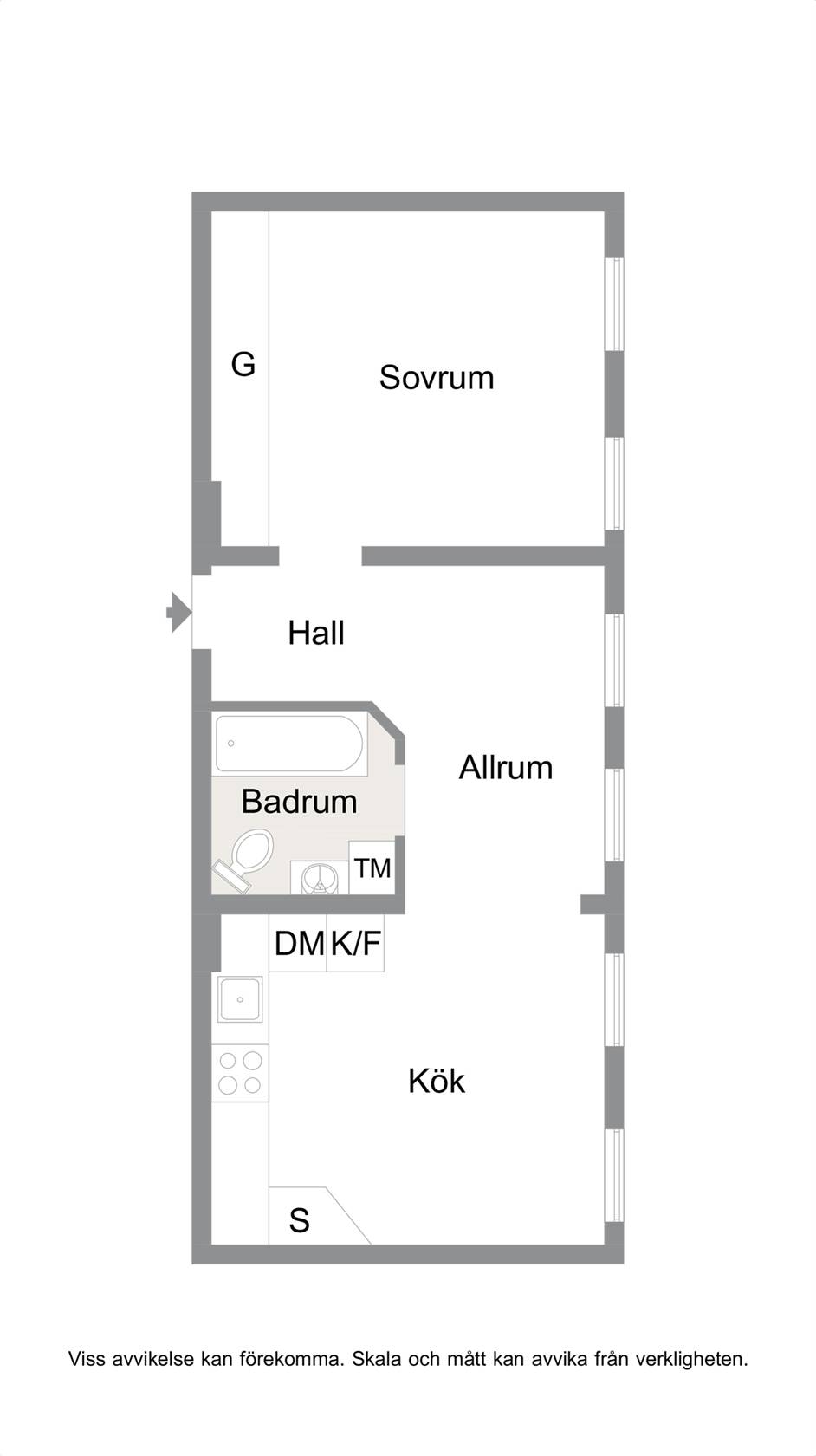 2 rum Lägenhet på Föreningsgatan 37 City Malmö kommun - bild 22