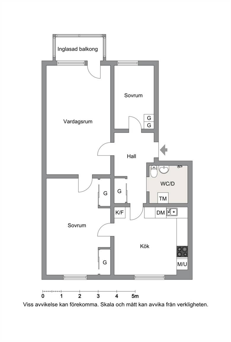 3 rum Lägenhet på Lidåkersgatan 10d Lidåker Lidköpings kommun - bild 26