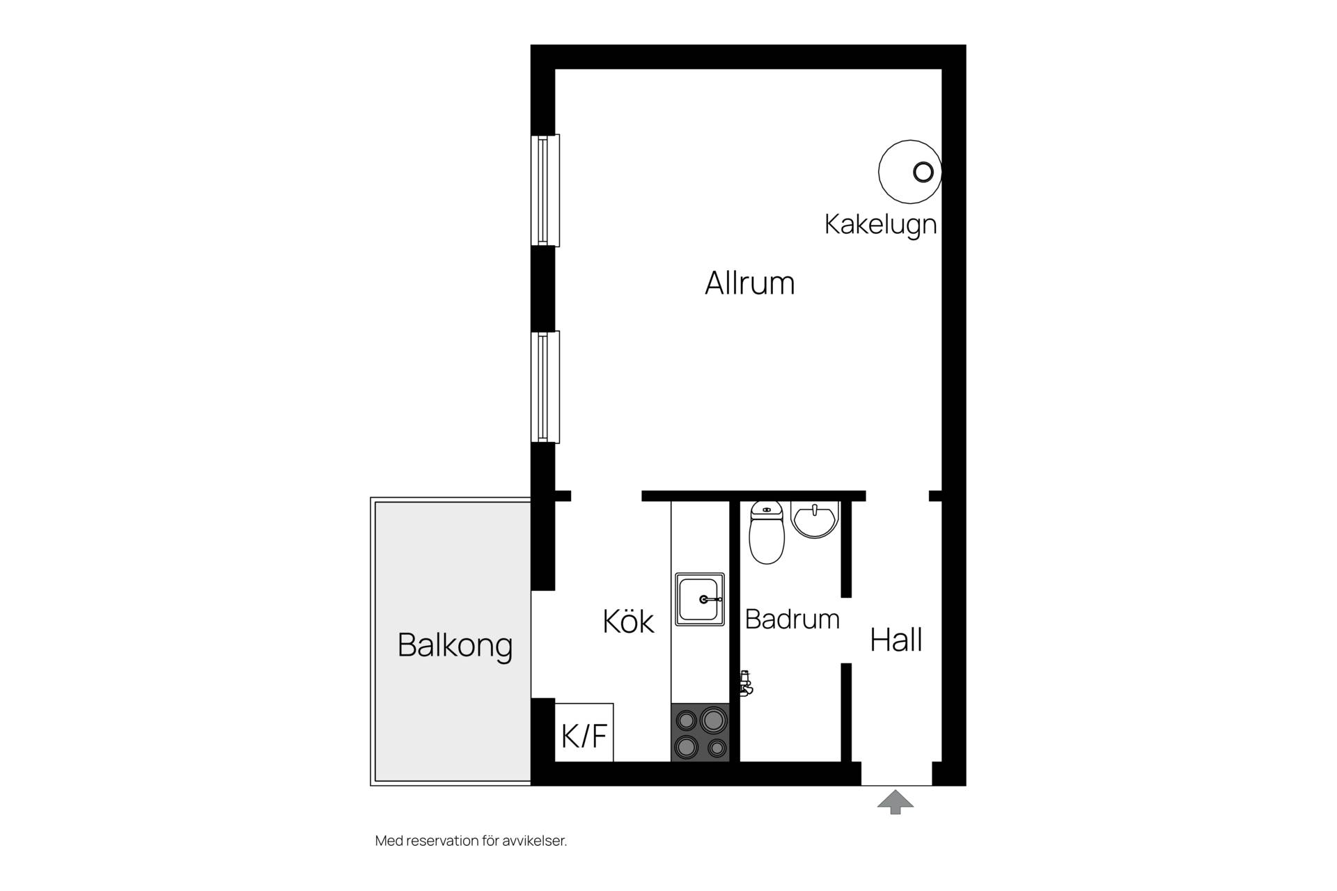 33 m² Lägenhet på Skånegatan 74 Södermalm/Nytorget Stockholms kommun - bild 21