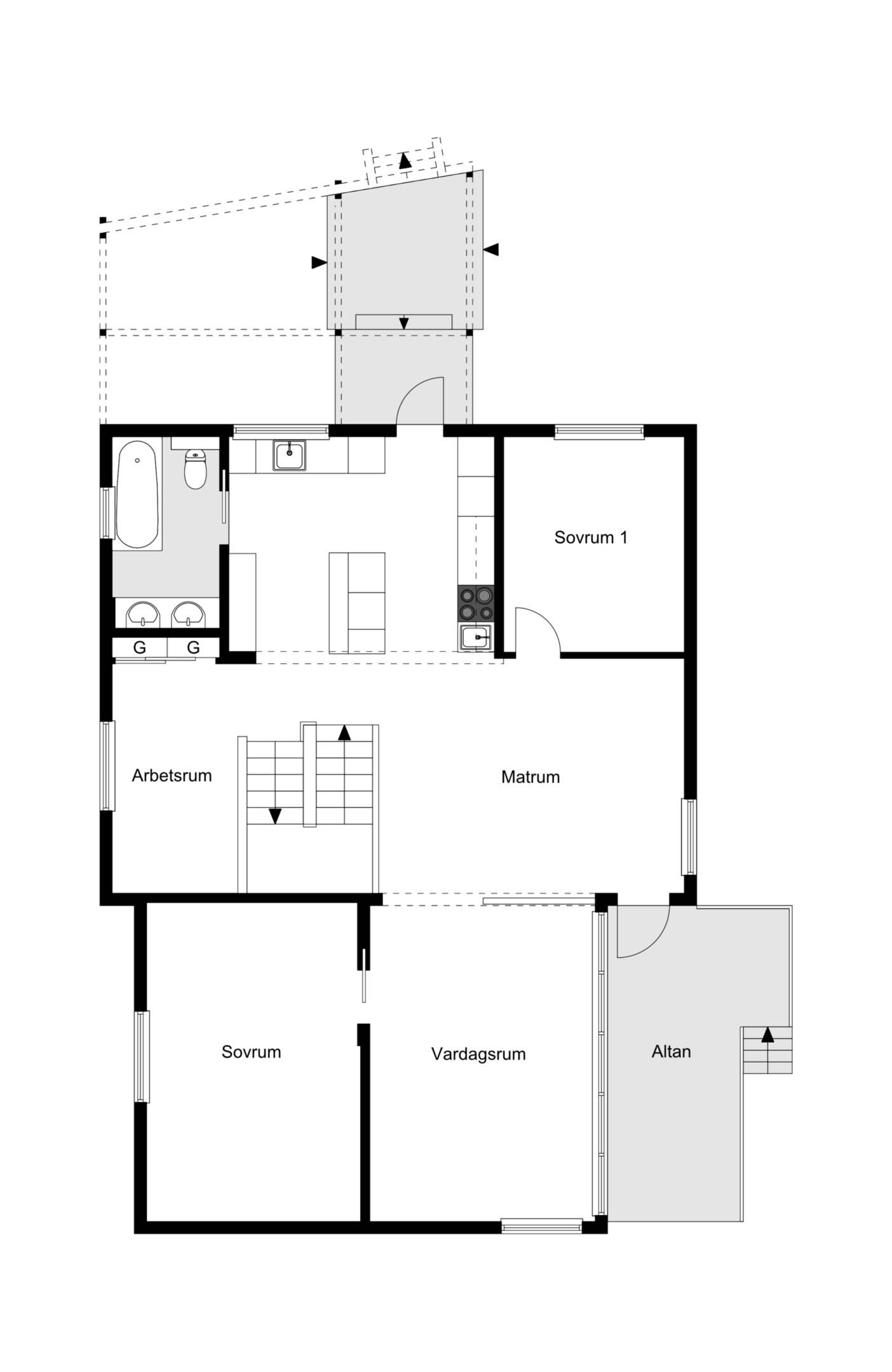 5 rum Villa på Blommensbergsvägen 101 Aspudden Stockholms kommun - bild 74
