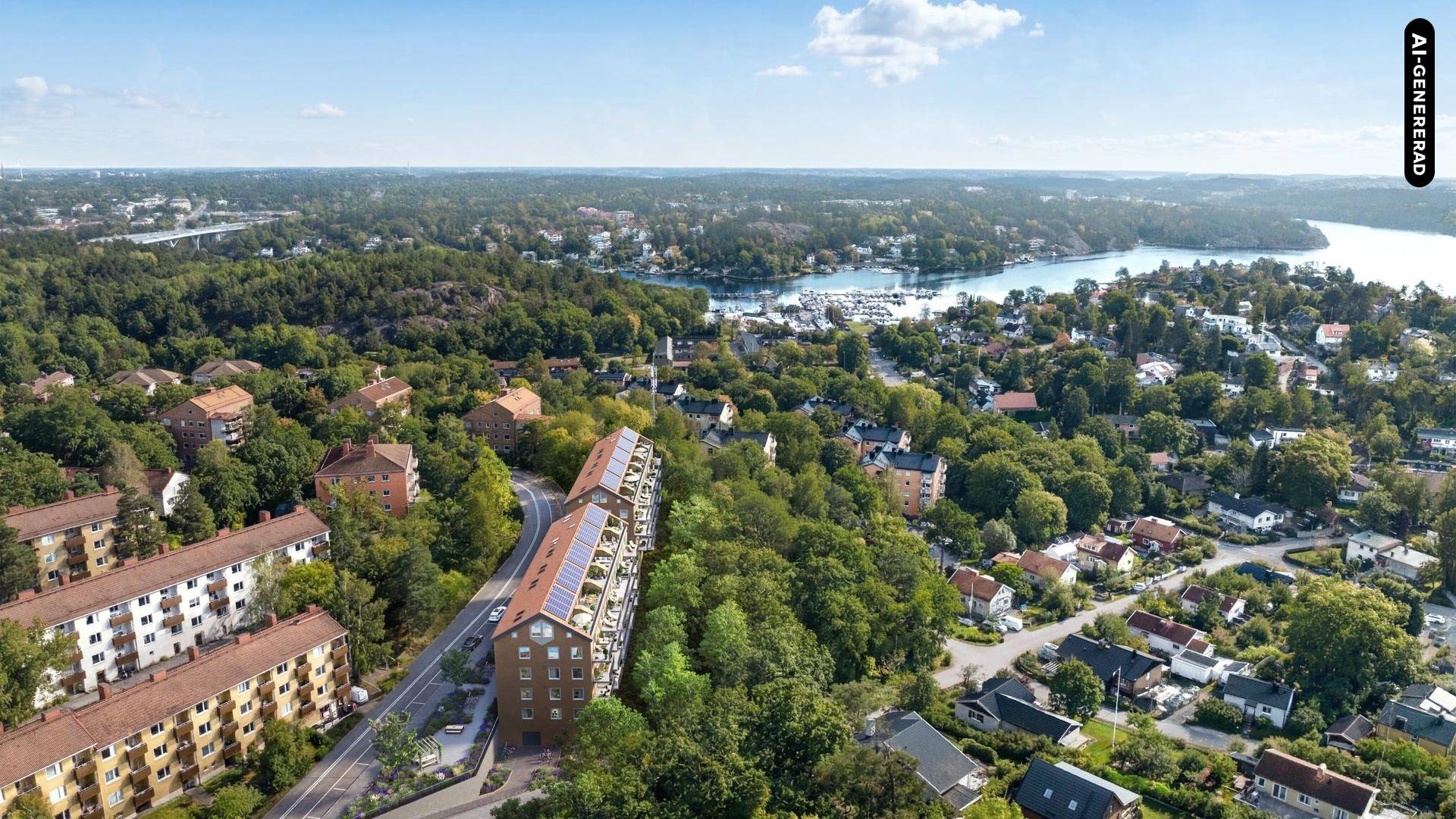 4 rum lägenhet på Ugglevägen Saltängen, Nacka kommun - bild 5