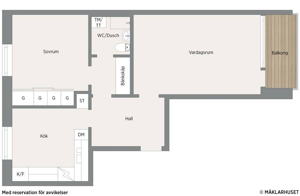 2 rum Lägenhet på Skogslyckegatan 92 Johannelund Linköpings kommun - bild 20