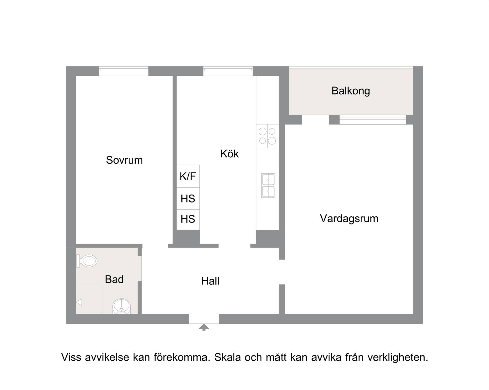 2 rum Lägenhet på Grönvägen 1B Arlöv Burlövs kommun - bild 27