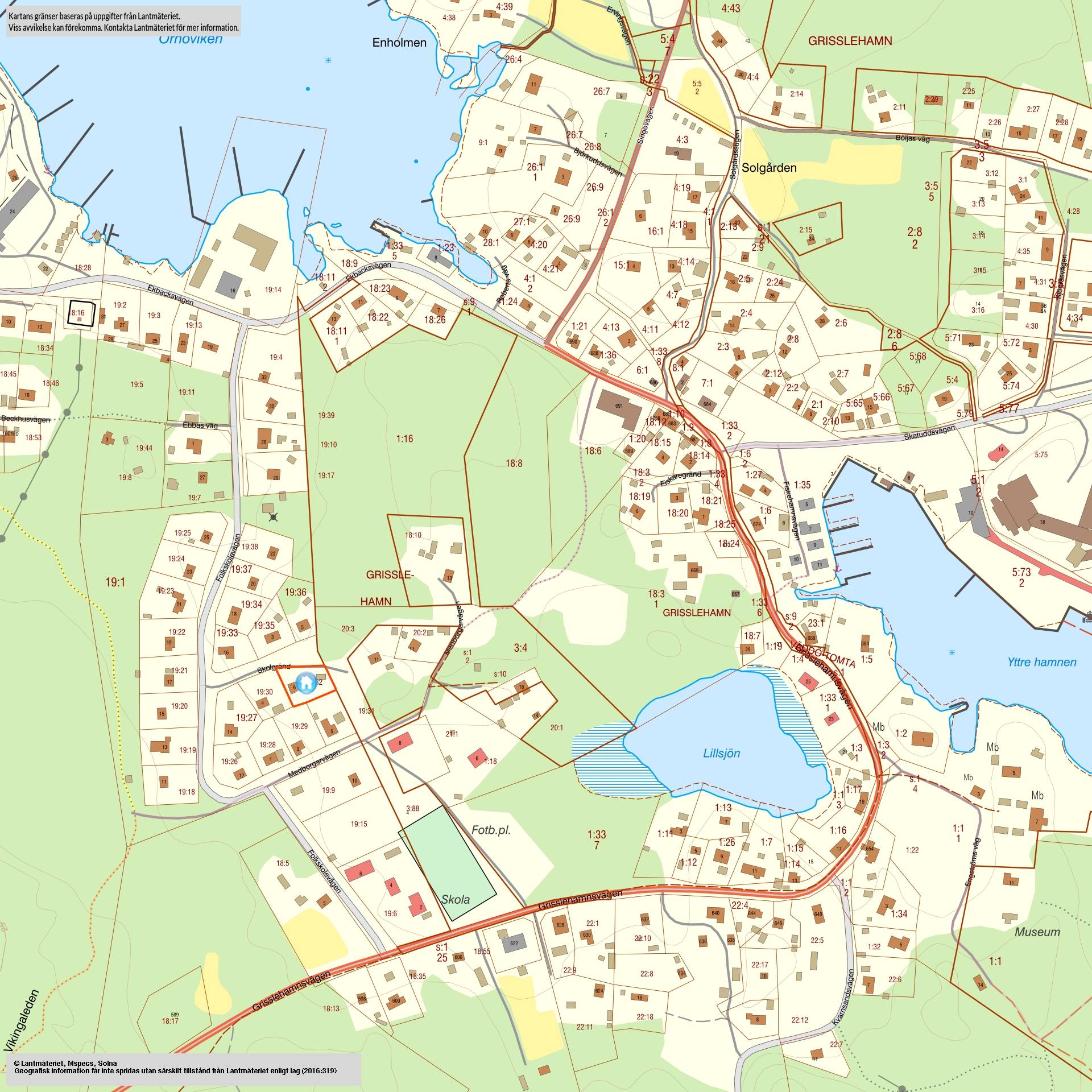 6 rum Vinterbonat fritidshus på Skolgränd 6 Centrala Grisslehamn Norrtälje kommun - bild 46