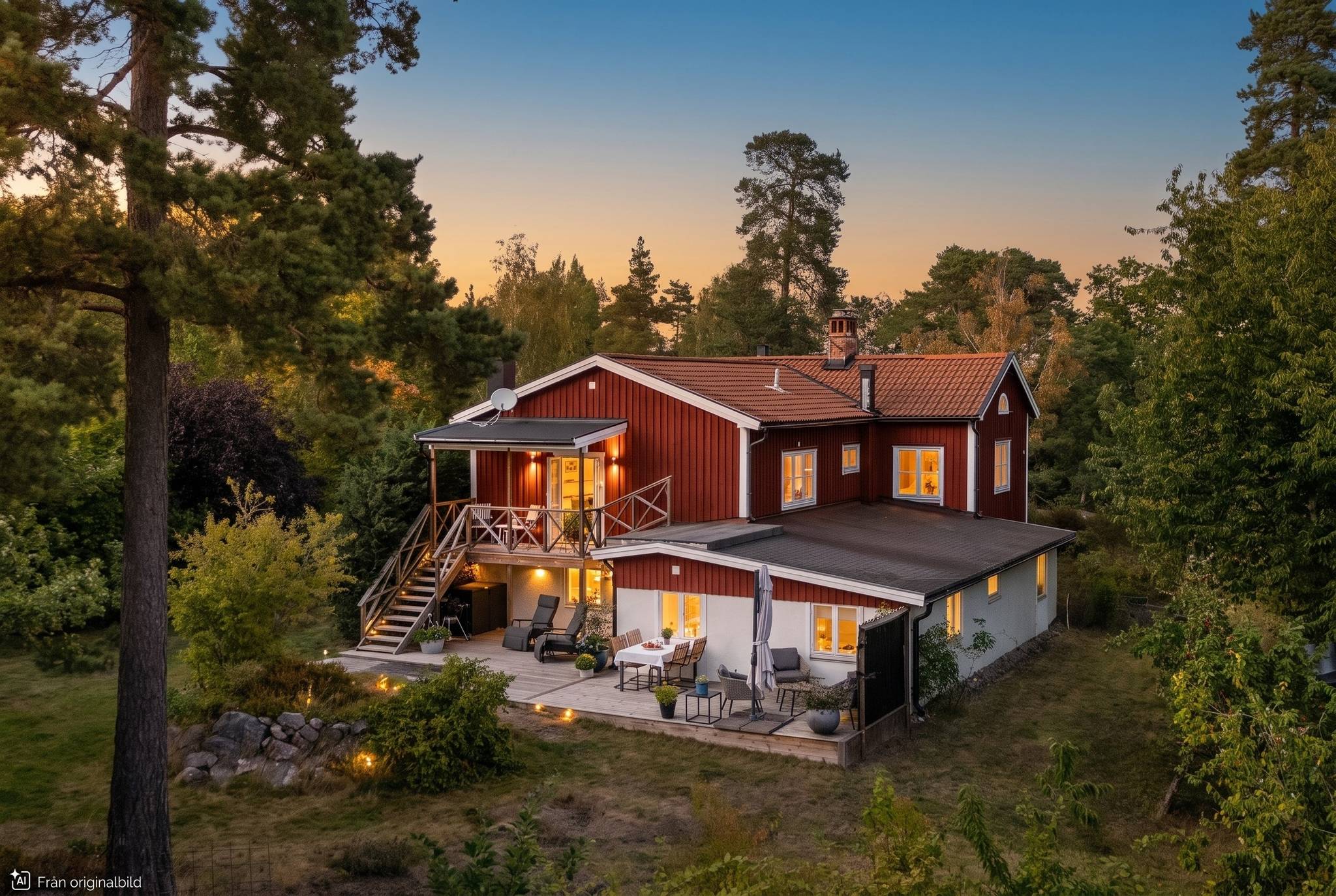7 rum Villa på Lahällsvägen 29 Lahäll Täby kommun - bild 44
