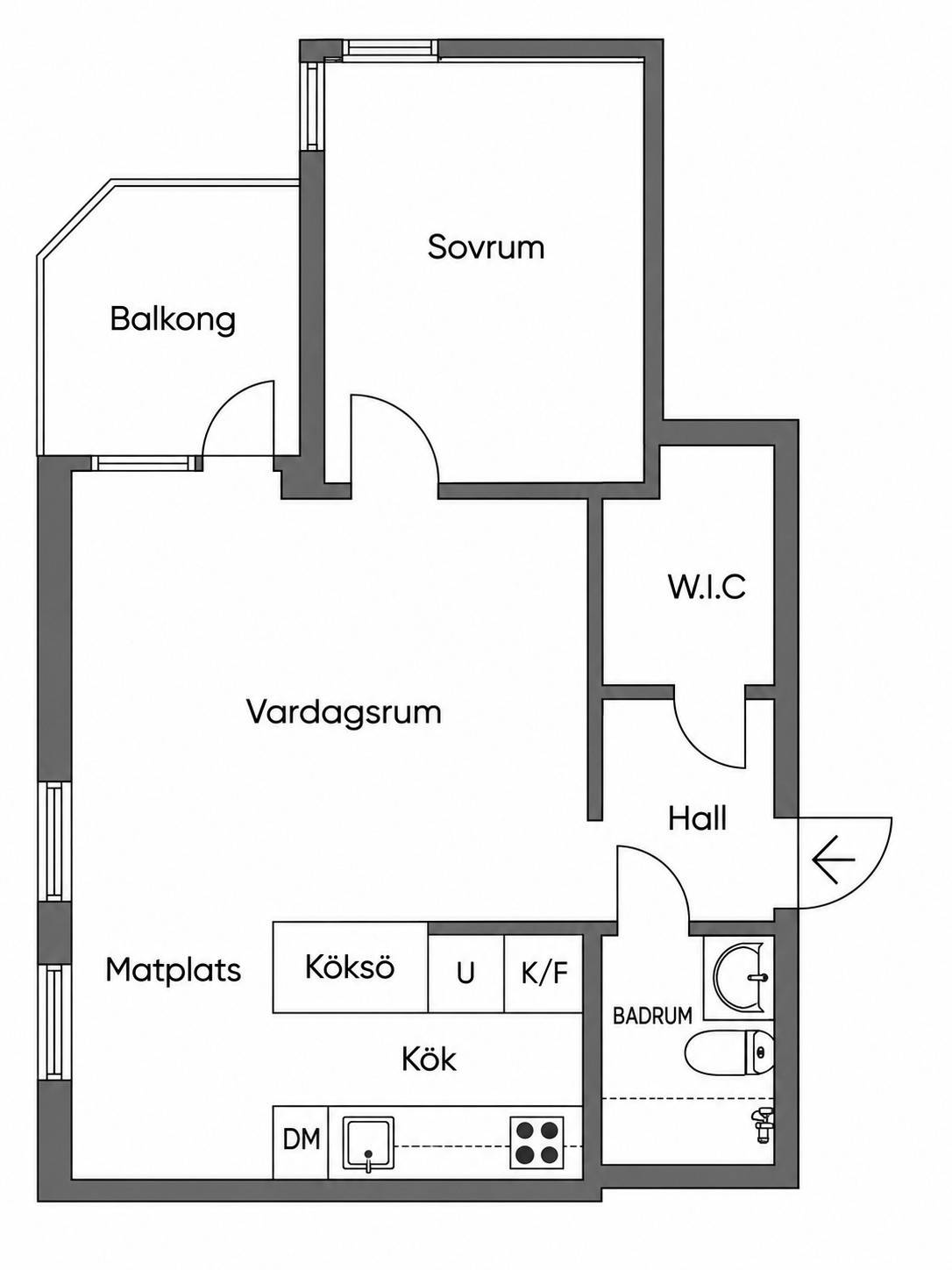 2 rum Lägenhet på Herserudsvägen 8 Lidingö Lidingö kommun - bild 53