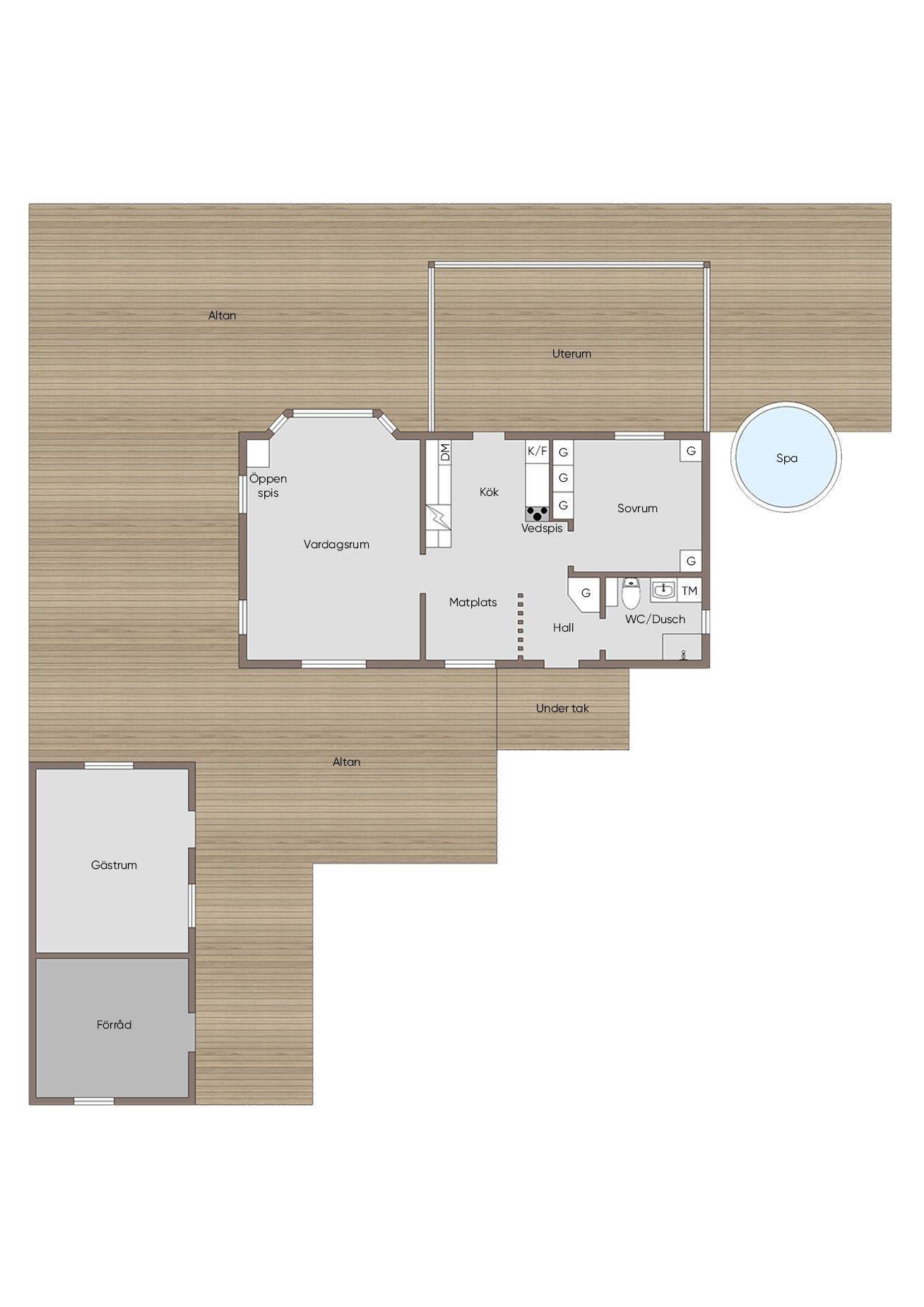 2 rum Villa på Sandbankarna Solebo Husby-Rekarne Eskilstuna kommun - bild 62