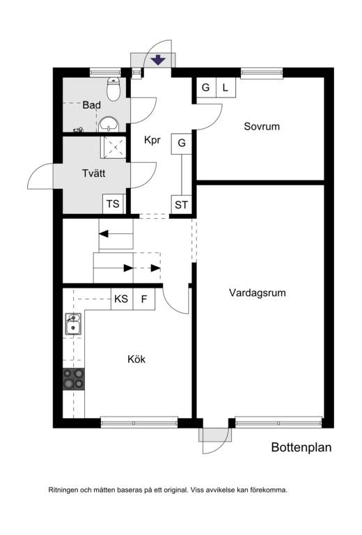 5 rum Kedjehus på Kornhills Norrgränd 30 Vallås Halmstads kommun - bild 21