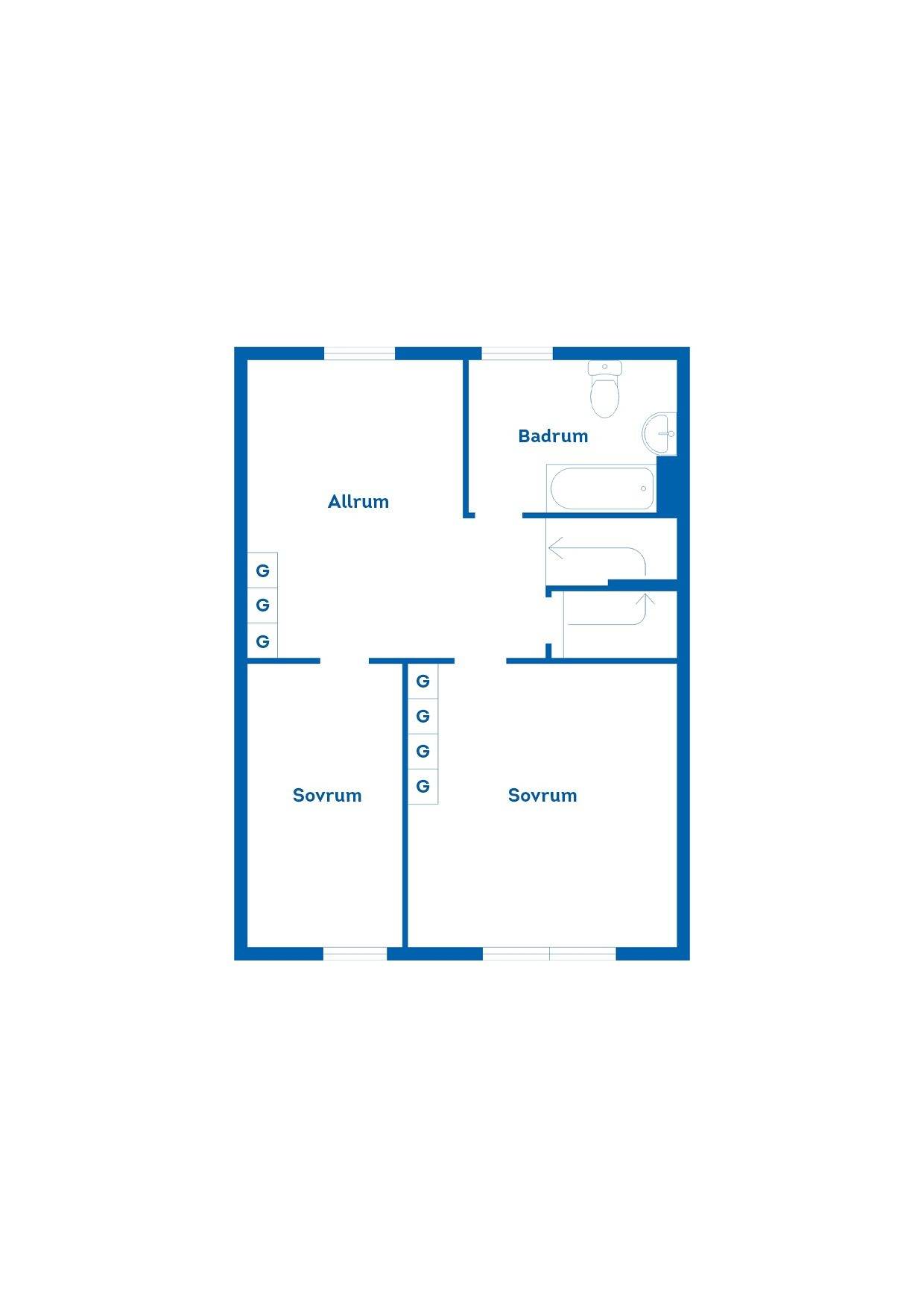 5 rum Radhus på Furuvägen 82 Hälletorp/Bondsjöstaden Härnösands kommun - bild 28