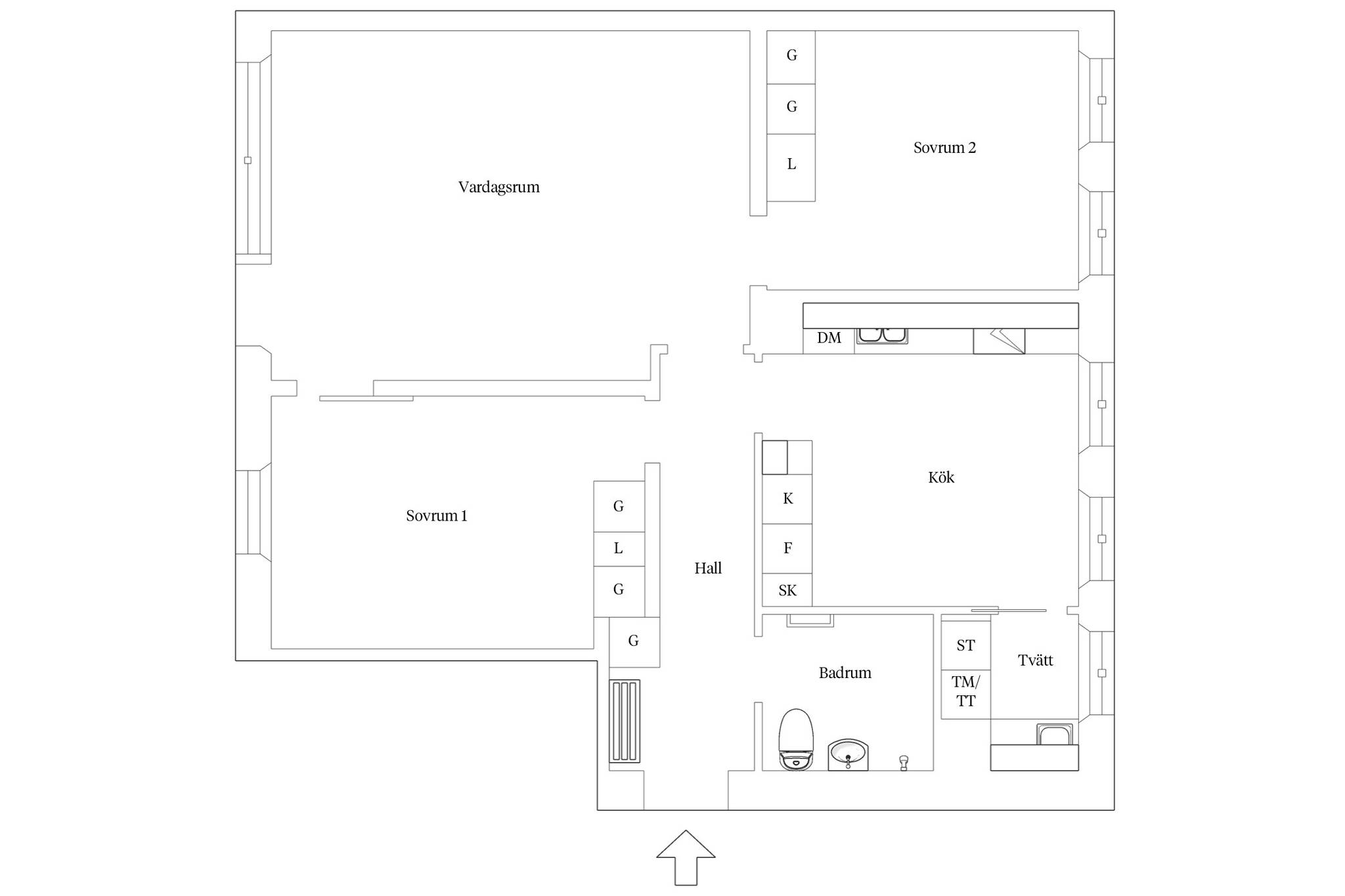 3 rum Lägenhet på Valhallavägen 14B Staffanstorp - Centrum Staffanstorps kommun - bild 21