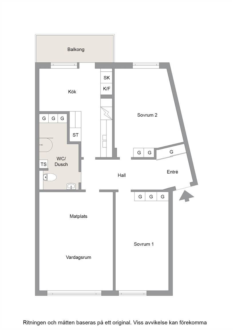 3 rum Lägenhet på Oxelgatan 33 Ekhagen Jönköpings kommun - bild 16
