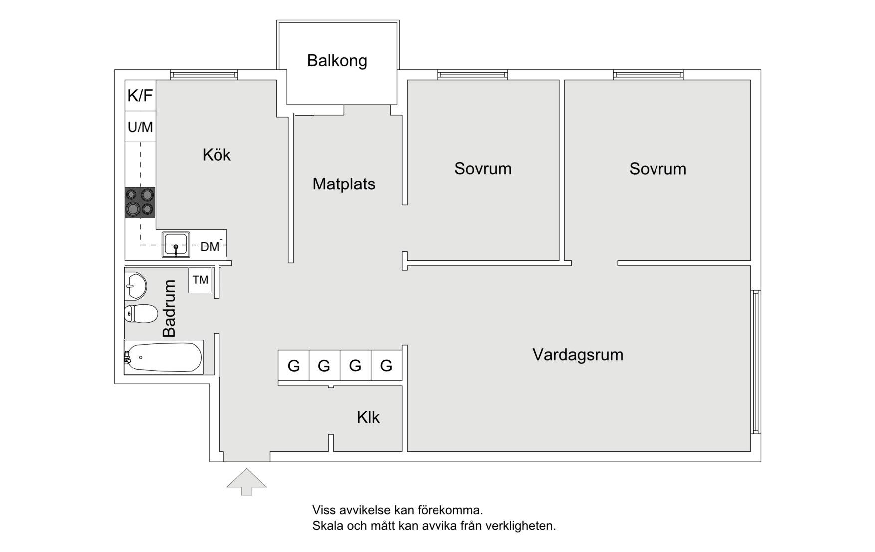 3.5 rum Lägenhet på Vintrosagatan 11 Hagsätra Stockholms kommun - bild 27