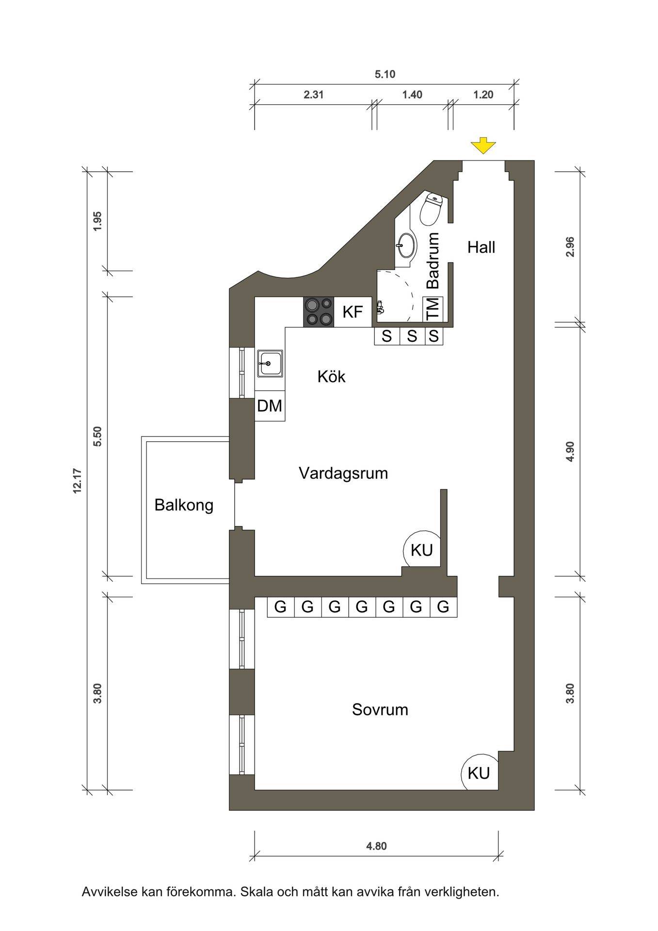 2 rum Lägenhet på Styrmansgatan 51A, 2tr Östermalm Stockholms kommun - bild 30