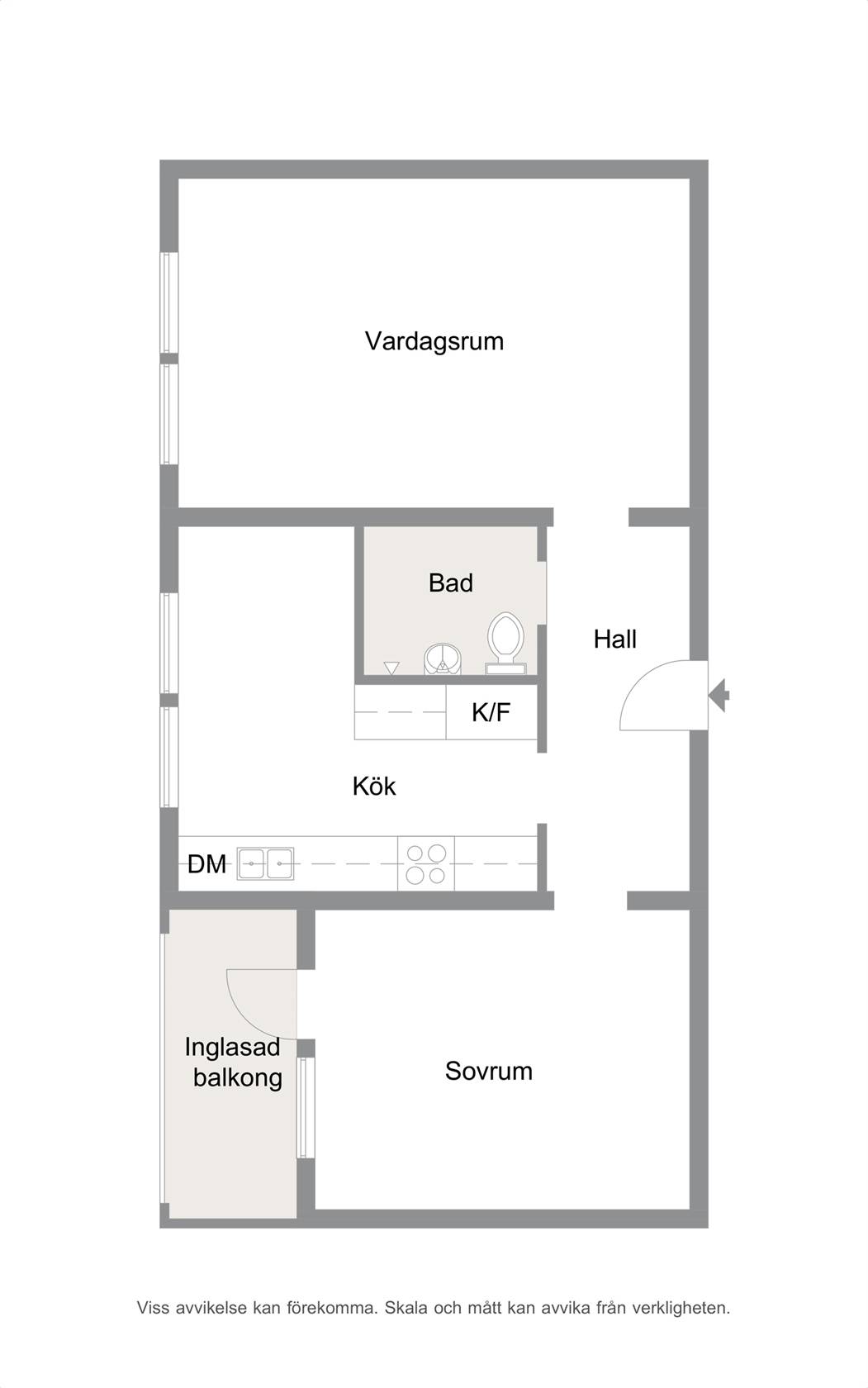 2 rum Lägenhet på Aktrisgatan 18 Lindeborg Malmö kommun - bild 25