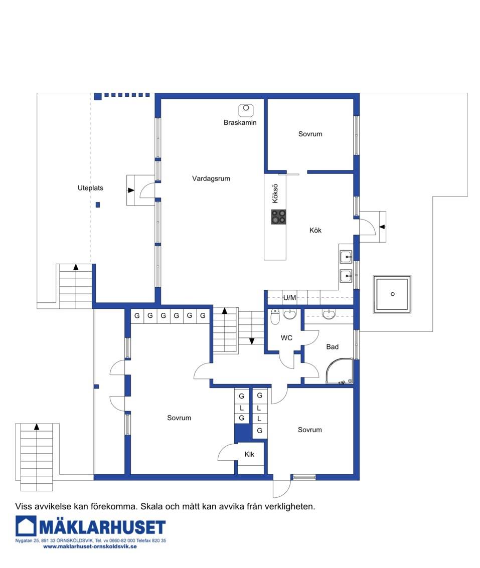6 rum Villa på Beckastigen 6 Domsjö Örnsköldsviks kommun - bild 50