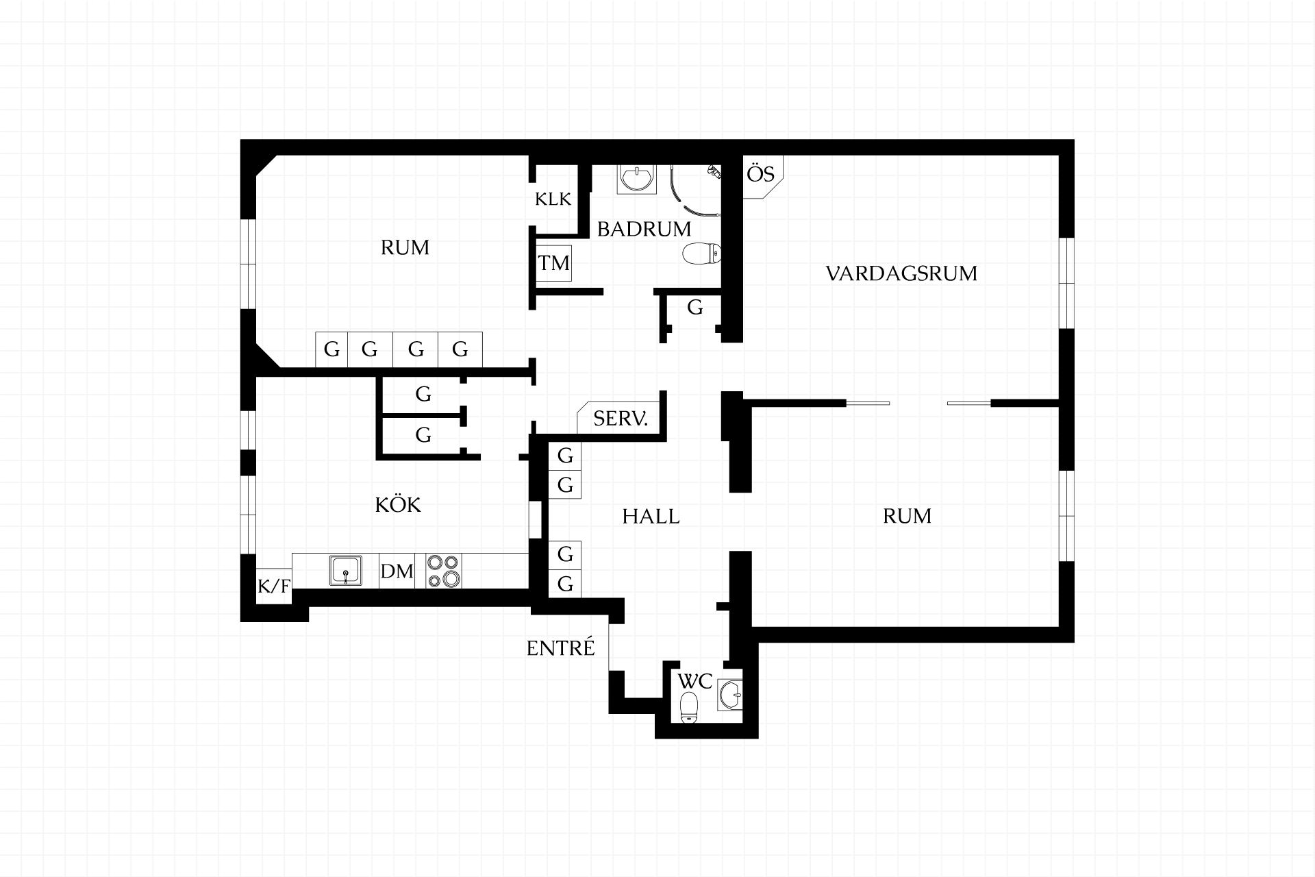 3 rum Lägenhet på Rådmansgatan 15, 2,5 tr Östermalm Stockholms kommun - bild 26