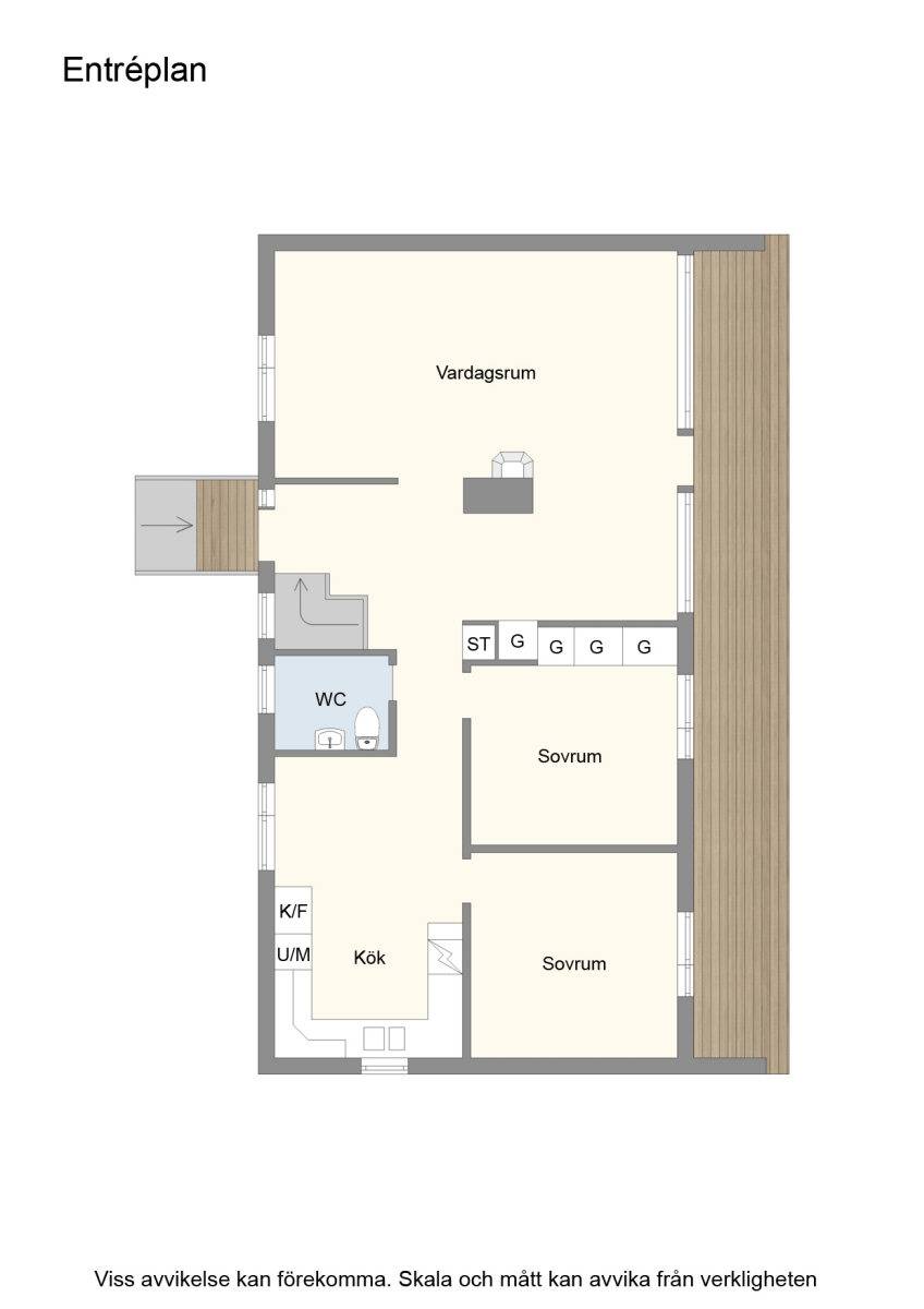 3 rum Villa på Hovgatan 1 Väster Hjo kommun - bild 48