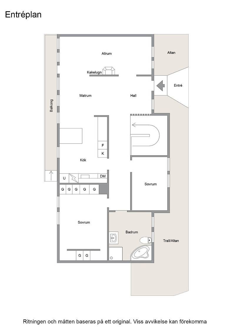 6 rum Villa på Lugna gatan 78 Andersberg/Stureborg Gävle kommun - bild 37