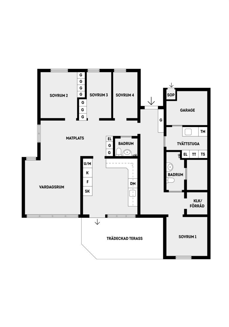 126 m² Villa på Orrvägen 54 Näsbypark Täby kommun - bild 32