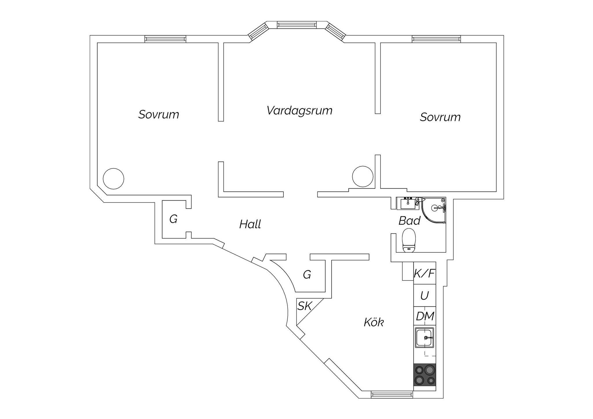 3 rum Lägenhet på Lövstagatan 6B Centralt Väster Örebro Örebro kommun - bild 31