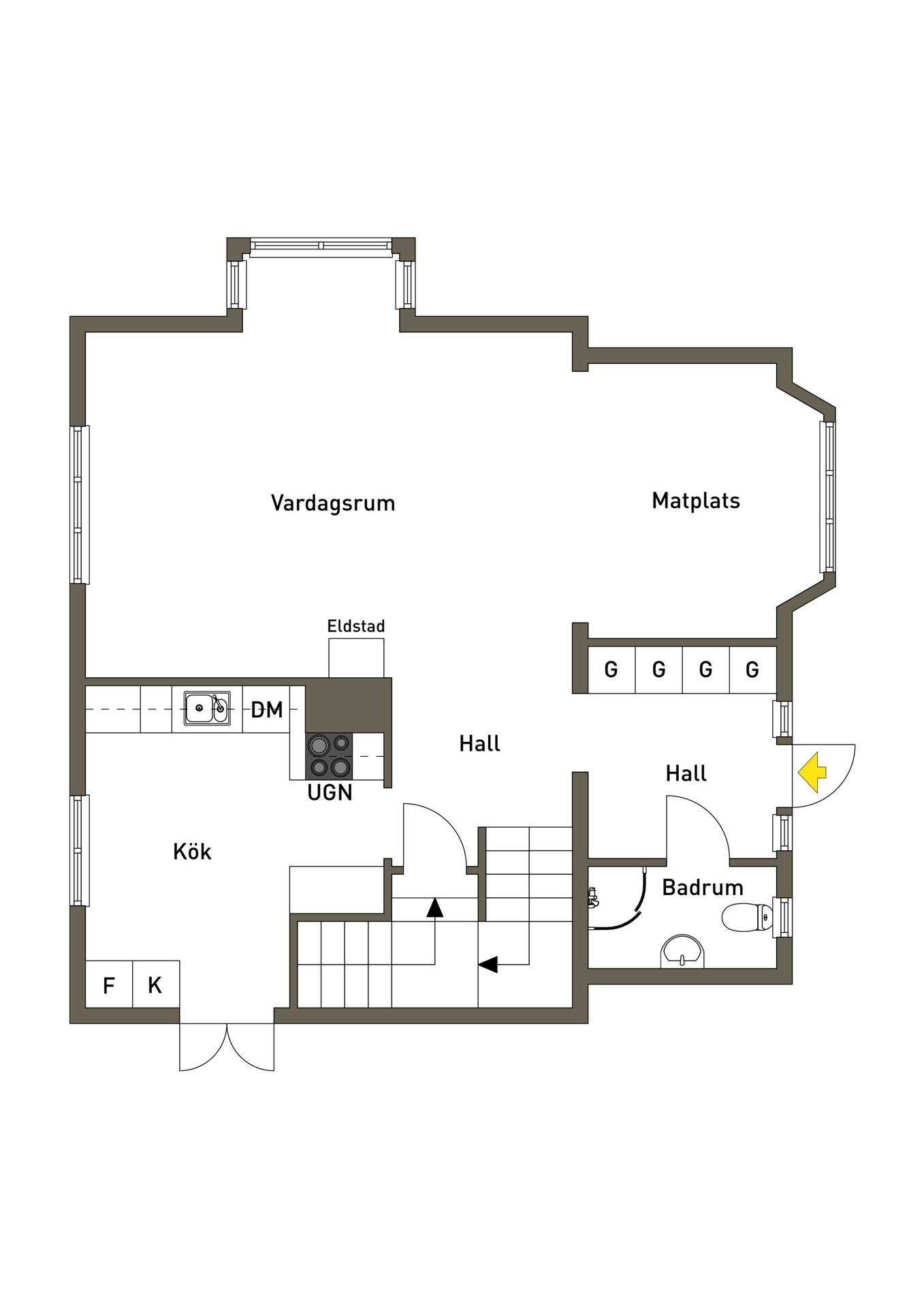 6 rum Villa på Enebacken 3 Stocksund Danderyds kommun - bild 28