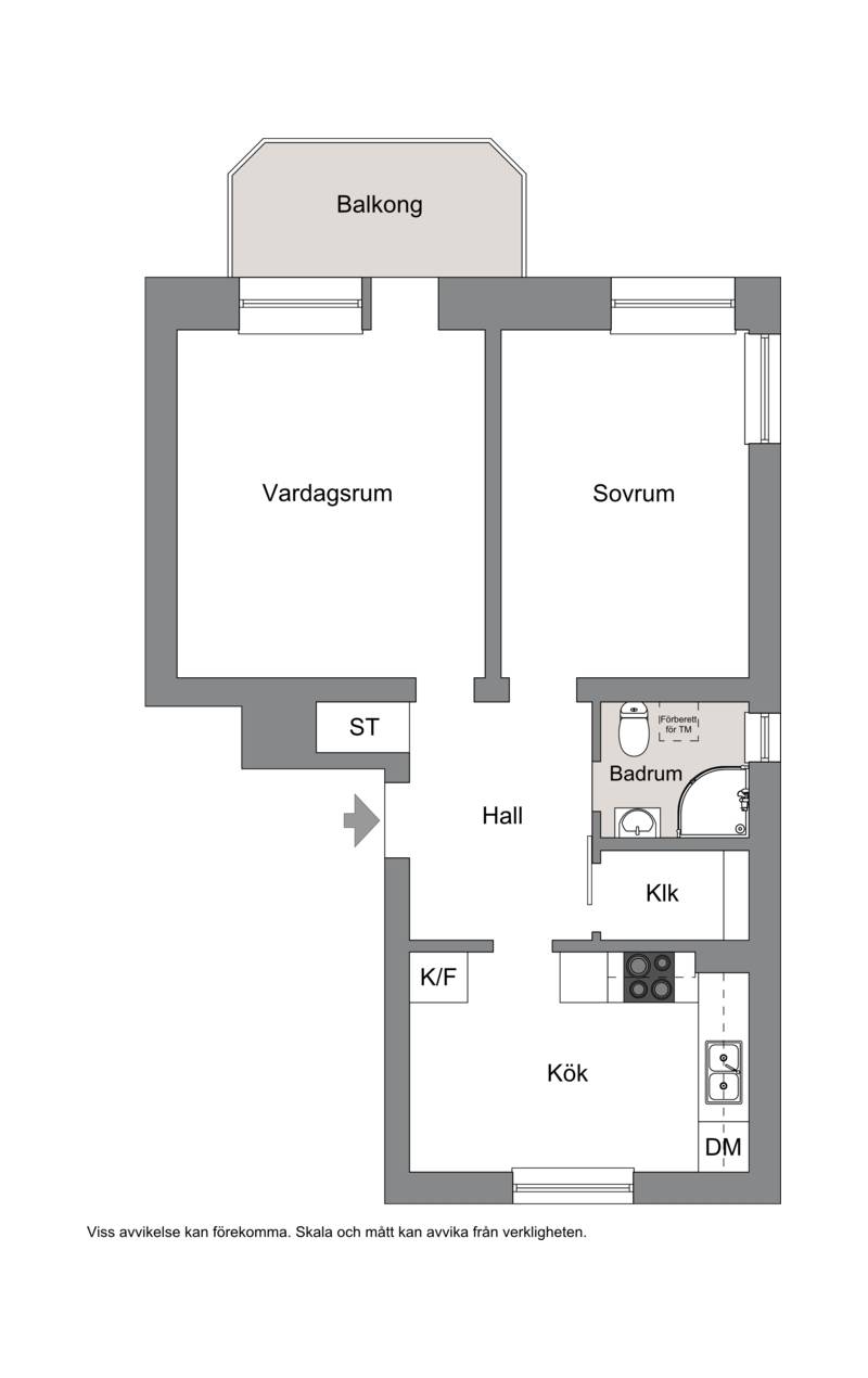 2 rum Lägenhet på HAGA PARKGATA 15D Haga Västerås kommun - bild 21