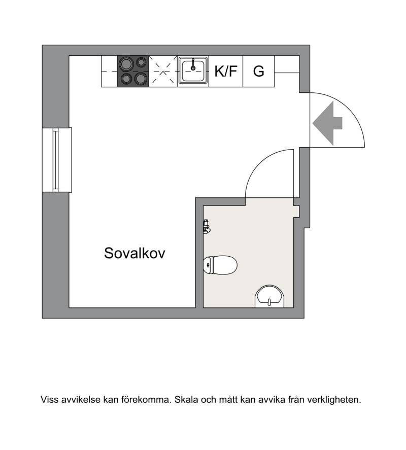 1.5 rum Lägenhet på Fleminggatan 83 Fridhemsplan Stockholms kommun - bild 20