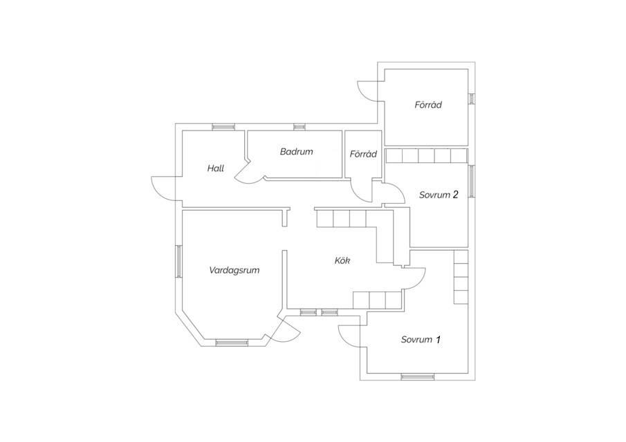 3 rum Villa på Nejlikevägen 22 Håkanstå Sundsvalls kommun - bild 48