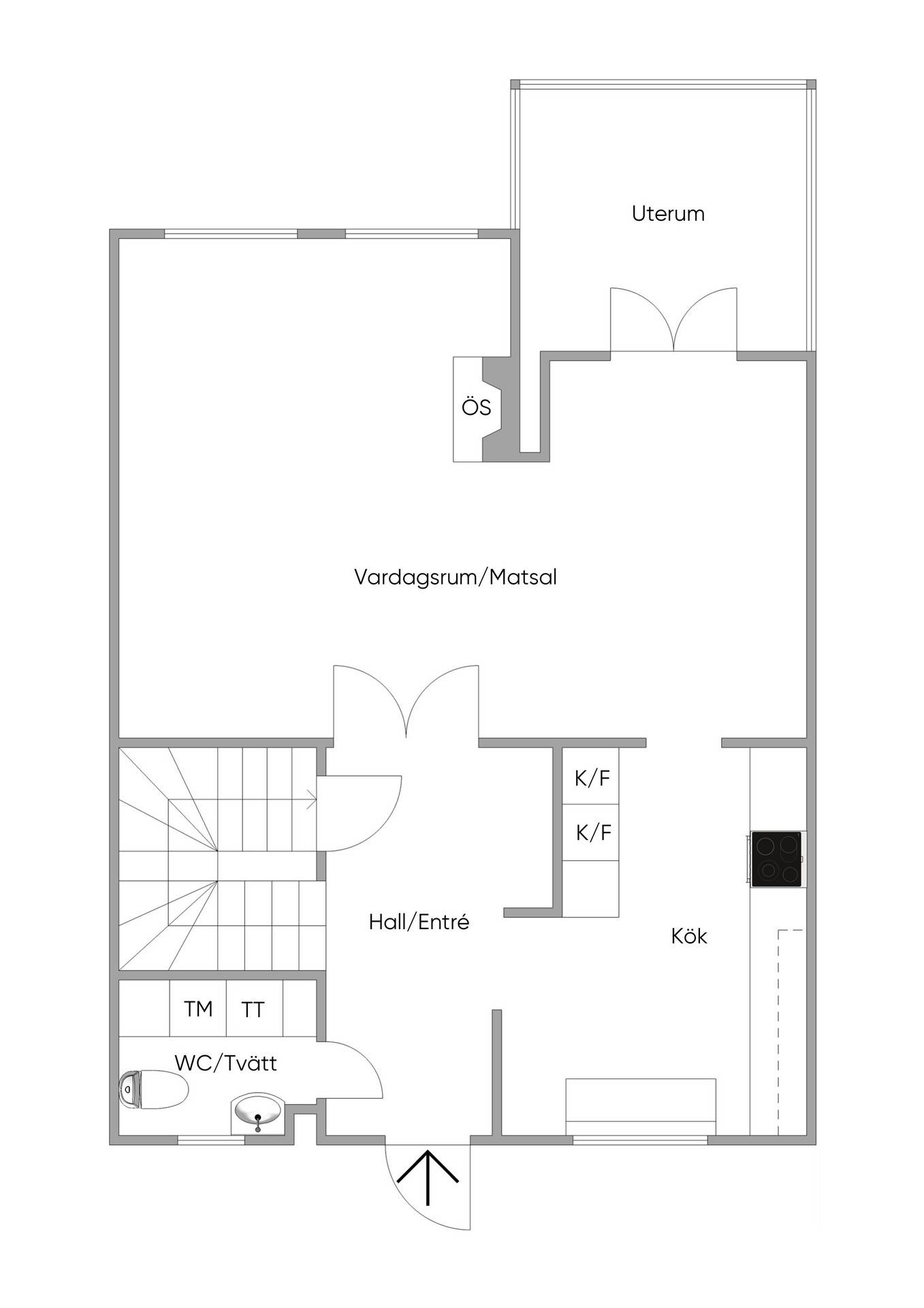 6 rum Radhus på Afzeliivägen 43 Alingsås Alingsås kommun - bild 52