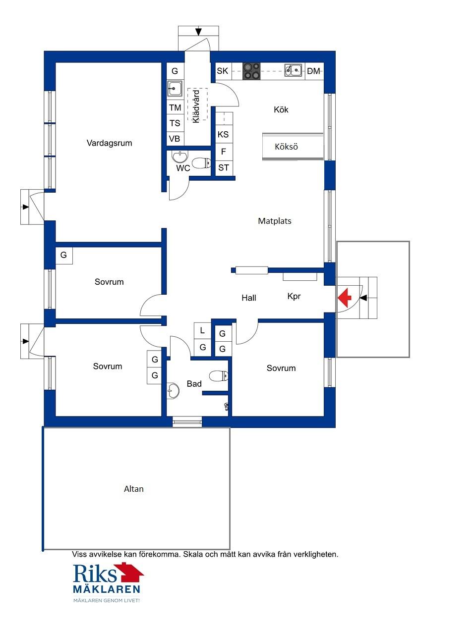 4 rum Villa på Sundins väg 2 JÄRLÅSA Uppsala kommun - bild 29