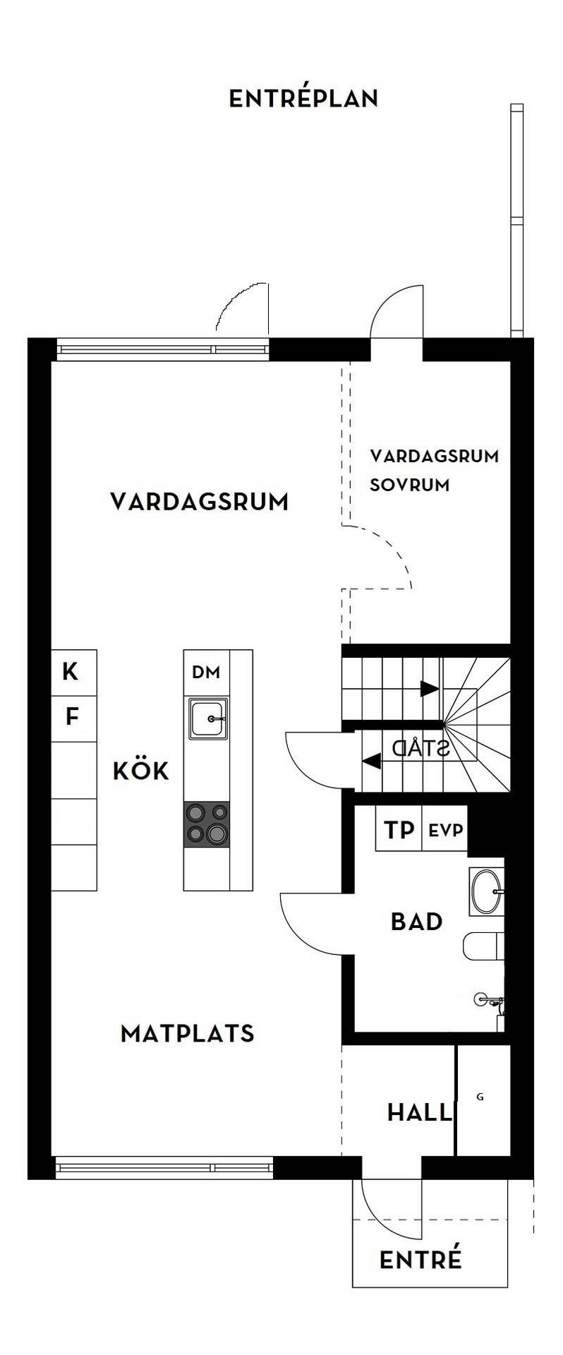 6 rum Par-/kedje-/radhus på Vinlandsvägen 24B Jursta - Upplands-Bro Upplands-Bro kommun - bild 36