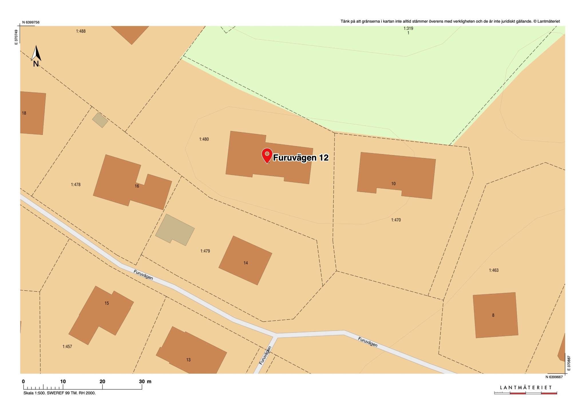 5 rum Villa på Furuvägen 12 Sjömarken Borås kommun - bild 32