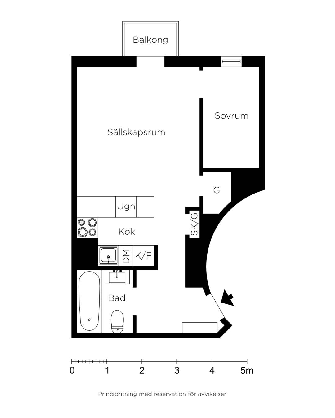 2 rum Lägenhet på Valhallavägen 149 Östermalm/ Nedre Gärdet Stockholms kommun - bild 25