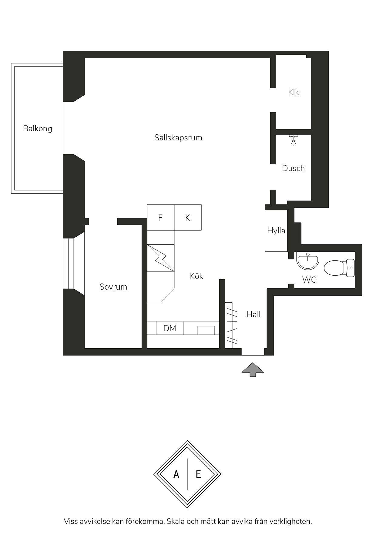 2 rum Lägenhet på Ringvägen 155 Södermalm Stockholms kommun - bild 23