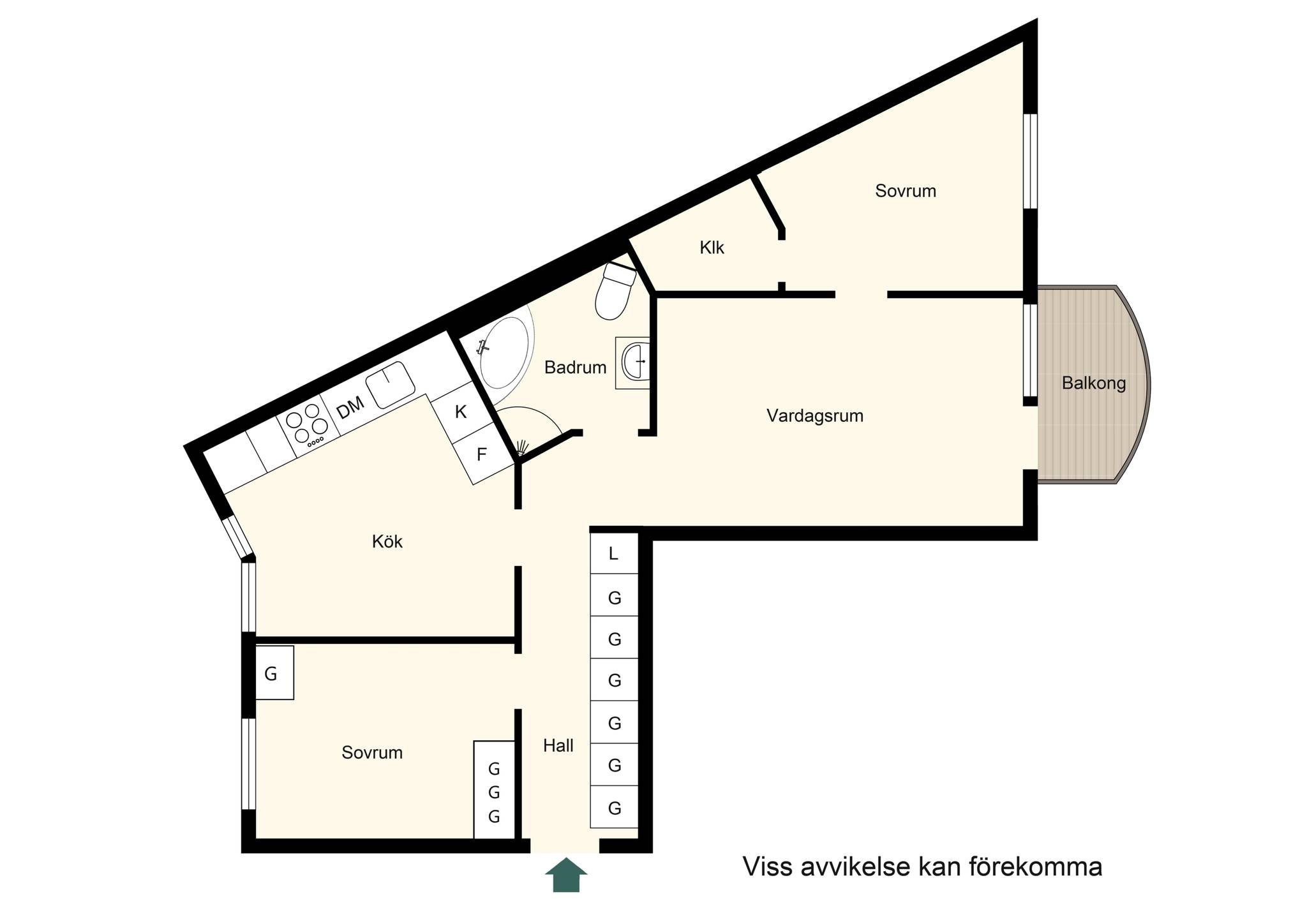 3 rum Lägenhet på Andersvägen 3B Haga Norra Solna kommun - bild 14