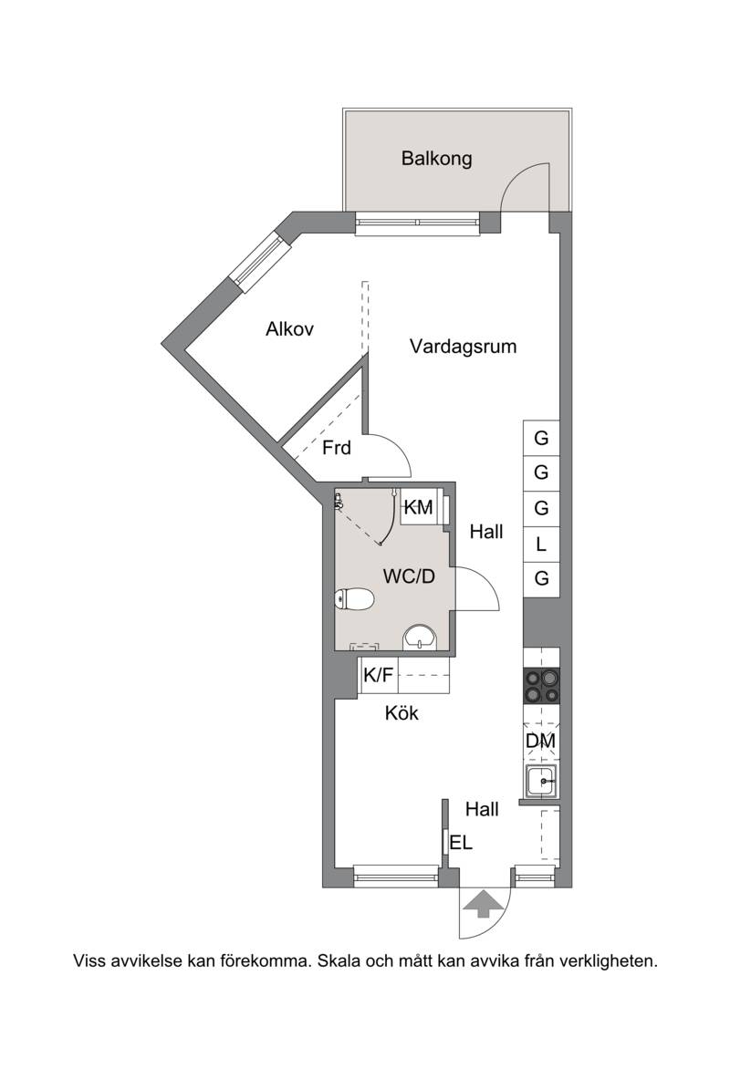 1.5 rum Lägenhet på Nibblevägen 6a Jakobsberg Järfälla kommun - bild 14