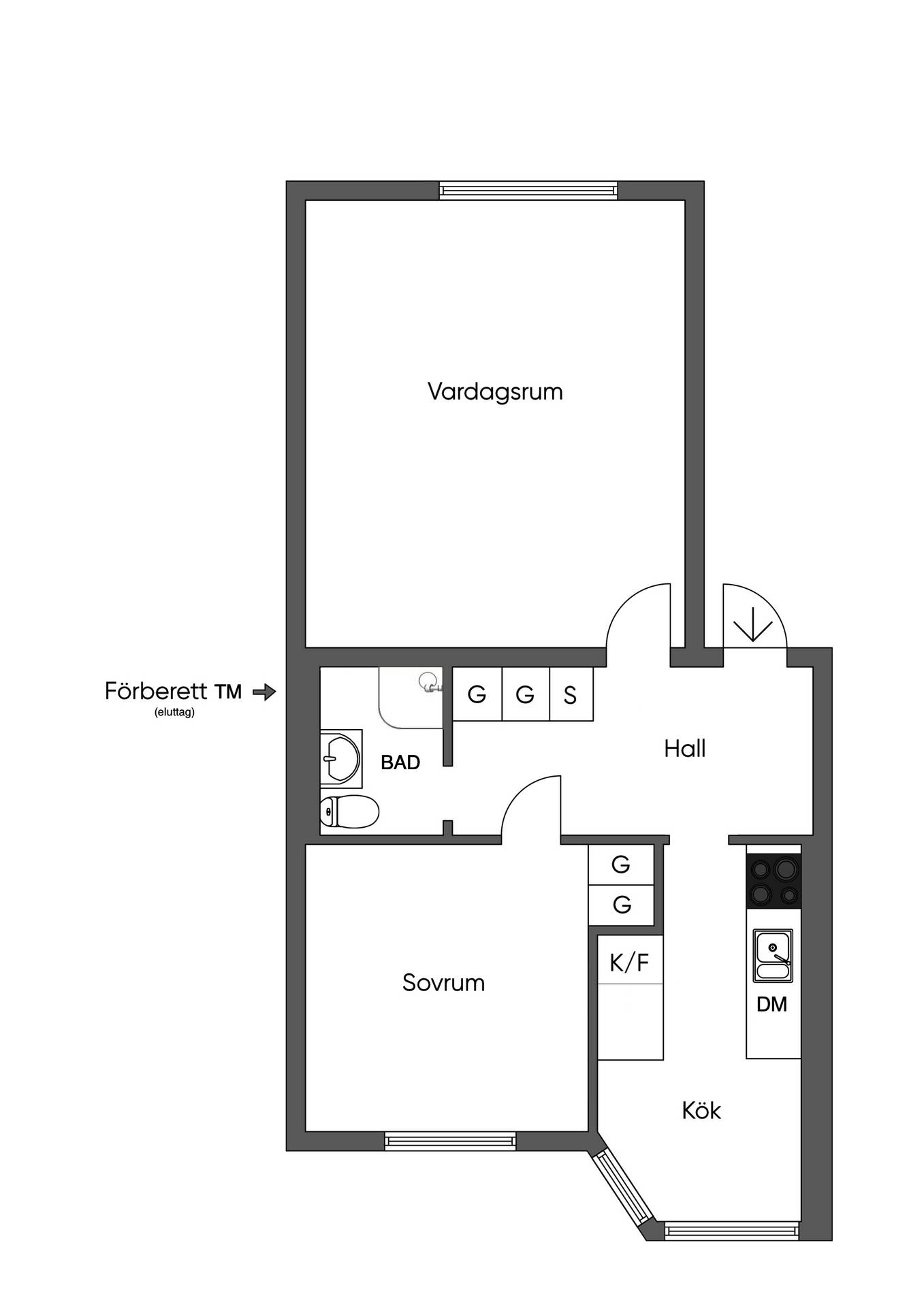 2 rum Lägenhet på Hägerstensvägen 156, 1tr Aspudden Stockholms kommun - bild 43