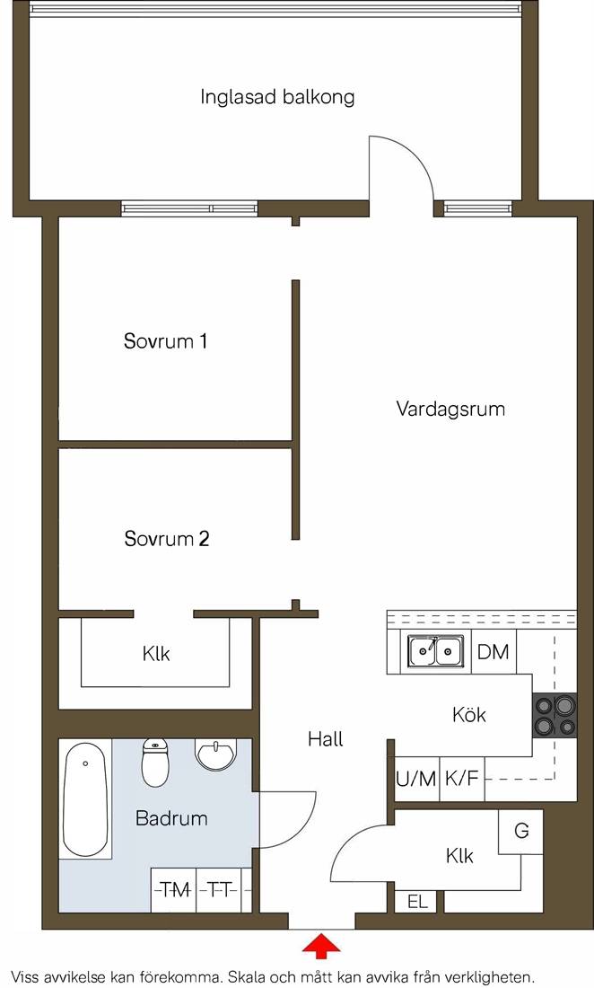 2 rum Lägenhet på Saltsjöqvarns kaj 35, 5 tr Saltsjöqvarn Nacka kommun - bild 28